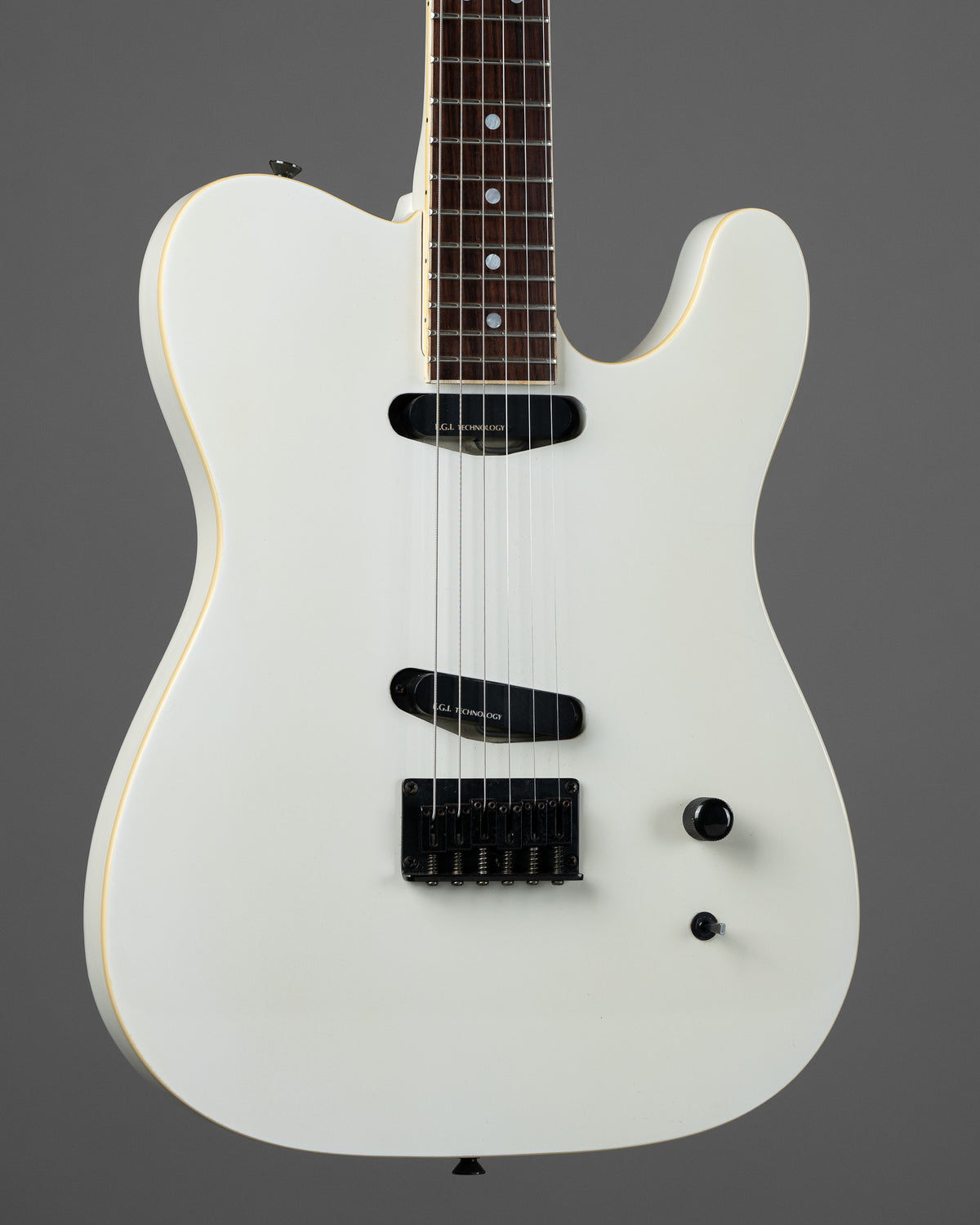c1990 Fernandes TE-75BT Ltd. Ed. Buck Tick Telecaster (Japan, Sugar Wh