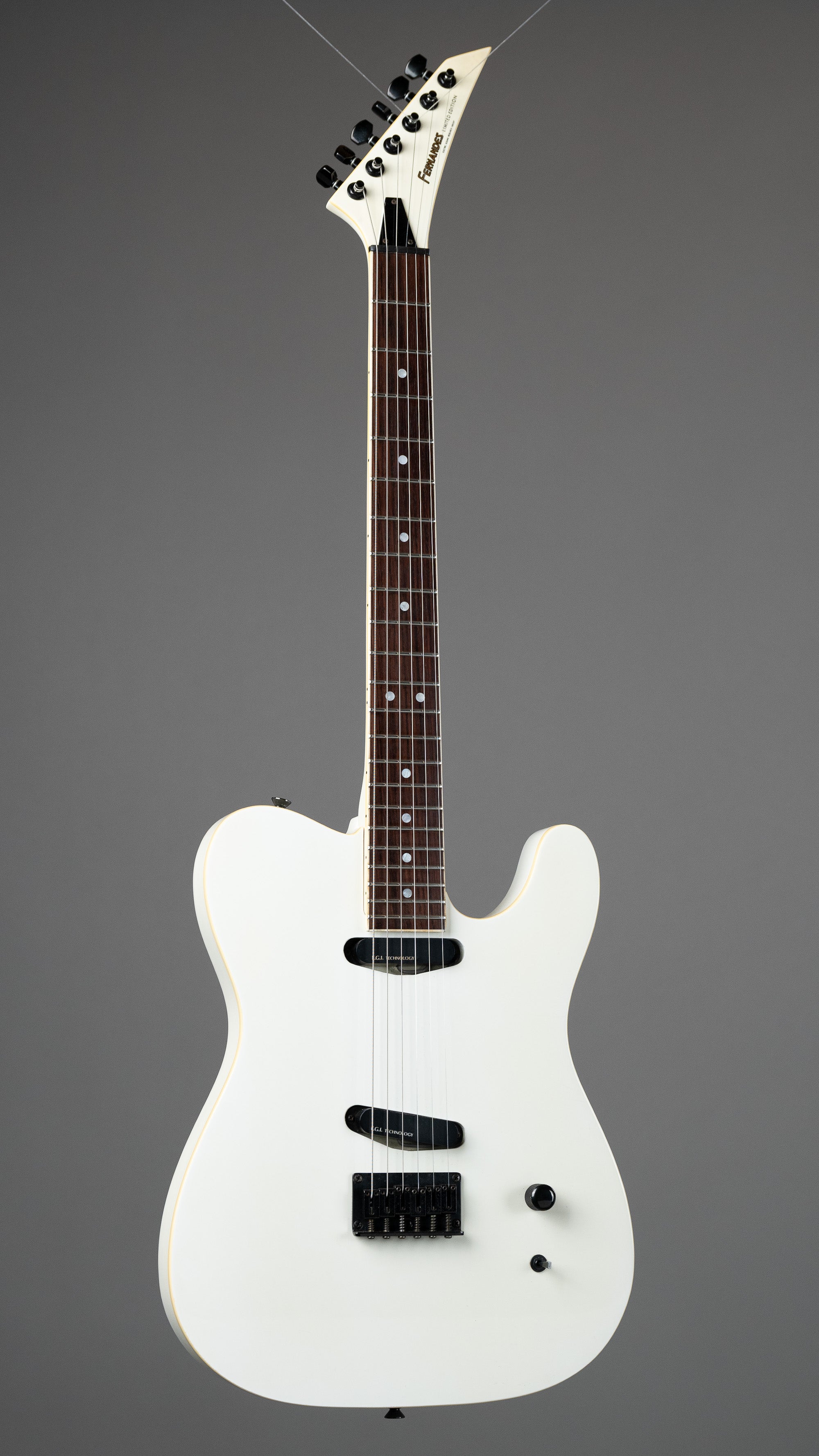 c1990 Fernandes TE-75BT Ltd. Ed. Buck Tick Telecaster (Japan, Sugar White)