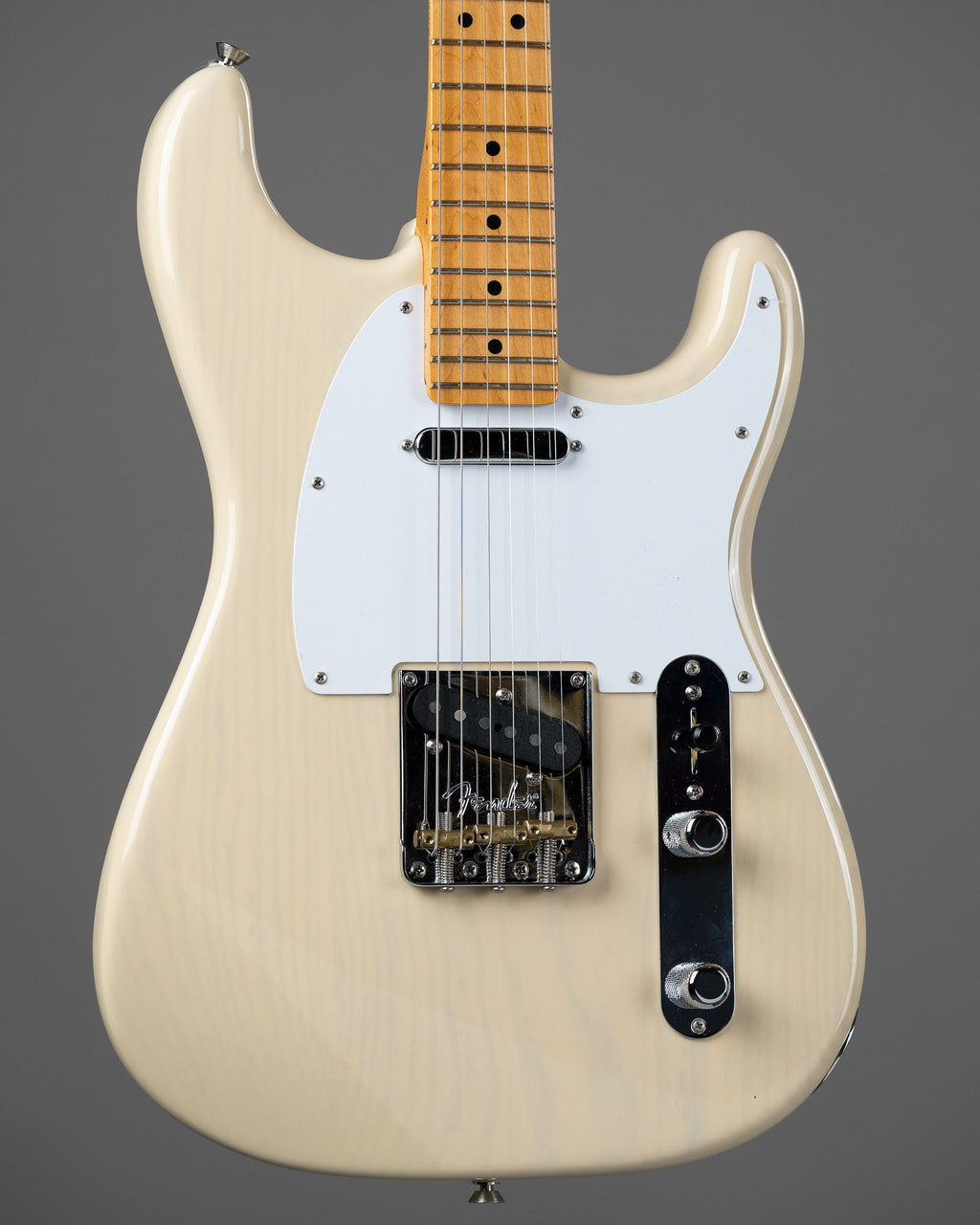 2018 Fender Limited Edition Parallel Universe Whiteguard Stratocaster (USA, Vintage Blonde, OHSC)