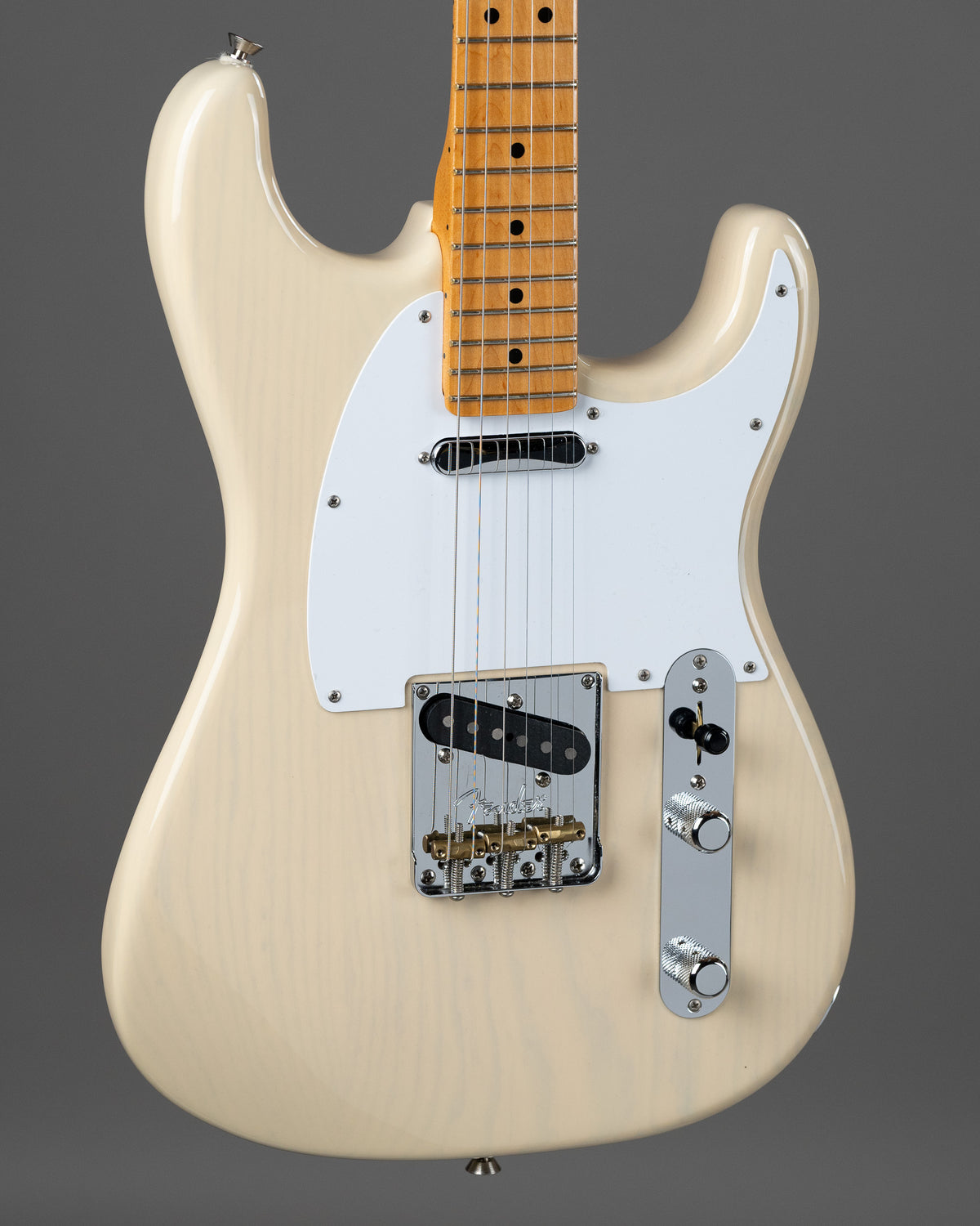 2018 Fender Limited Edition Parallel Universe Whiteguard Stratocaster (USA, Vintage Blonde, OHSC)