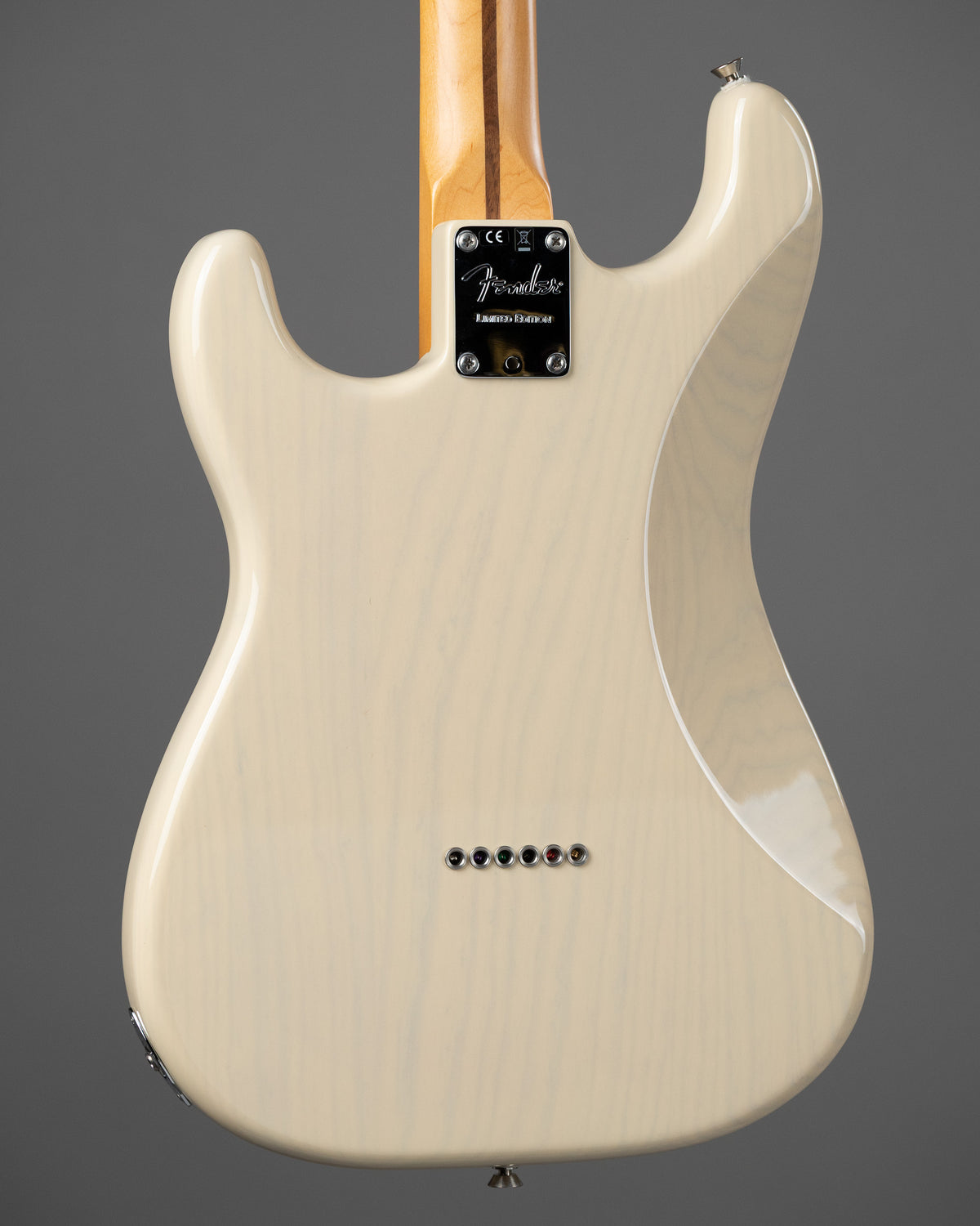2018 Fender Limited Edition Parallel Universe Whiteguard Stratocaster (USA, Vintage Blonde, OHSC)