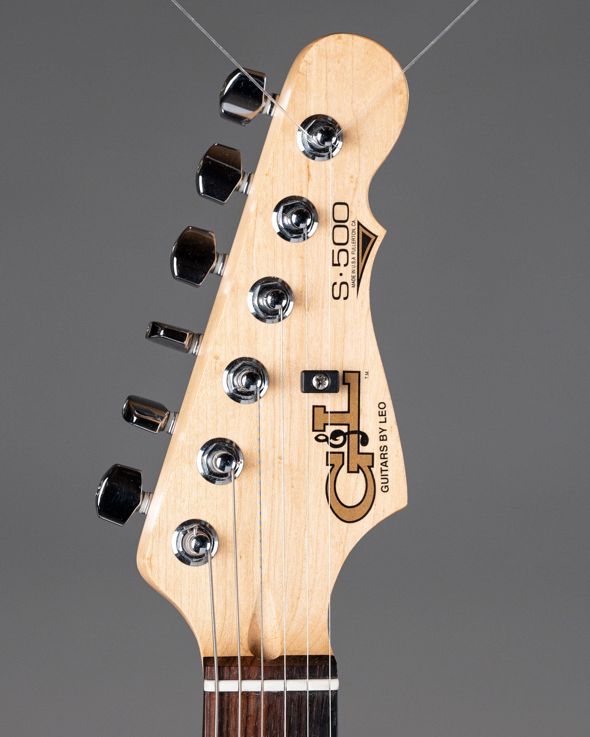 c2000s G&L Fullerton Deluxe S-500 (USA, Blue, OHSC)