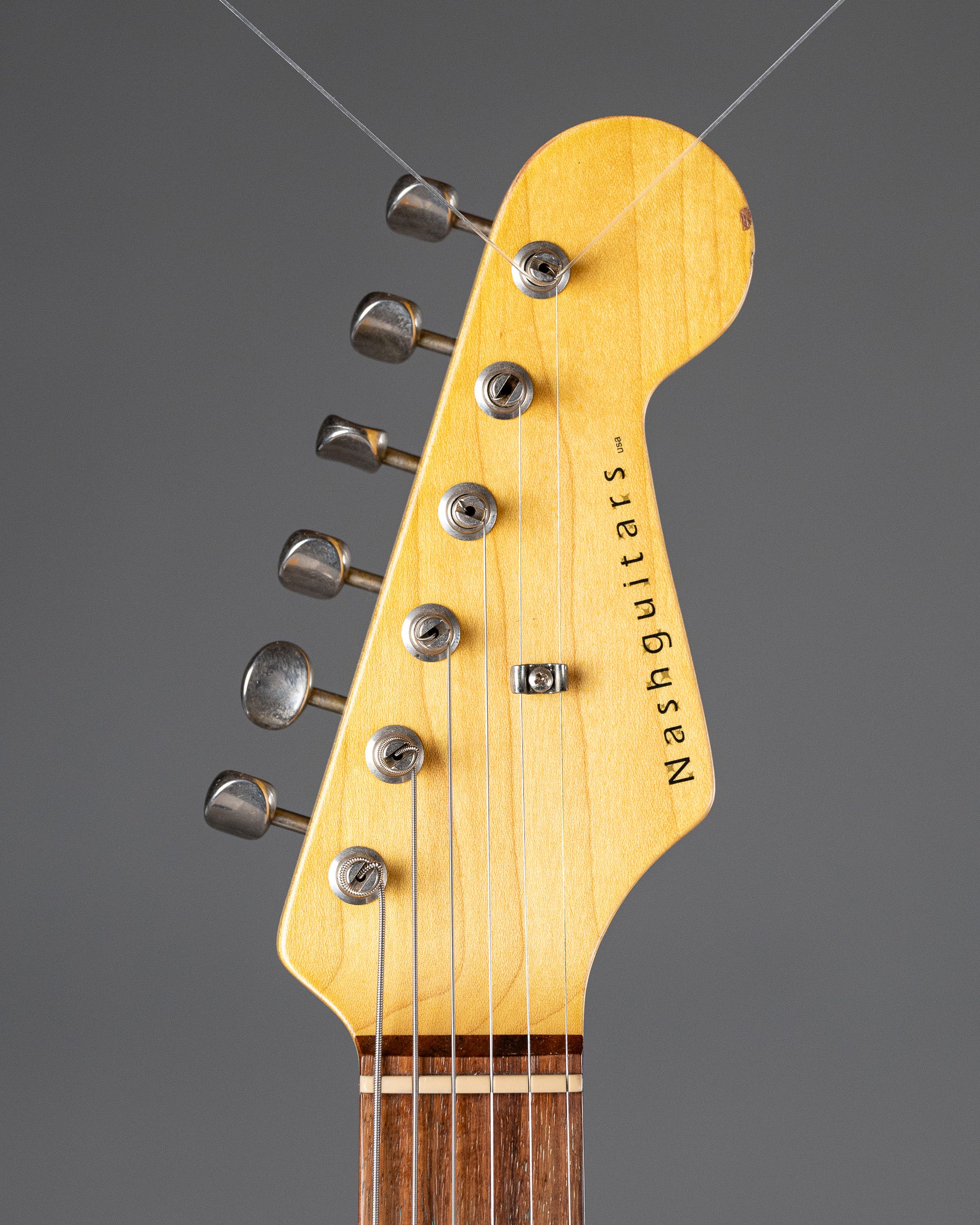 2020 Nash S63 Stratocaster (USA, Black, OHSC)