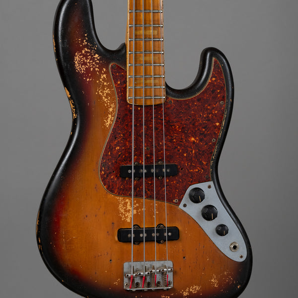 1975 Fender Jazz Bass (USA, Sunburst, OHSC, #646554)