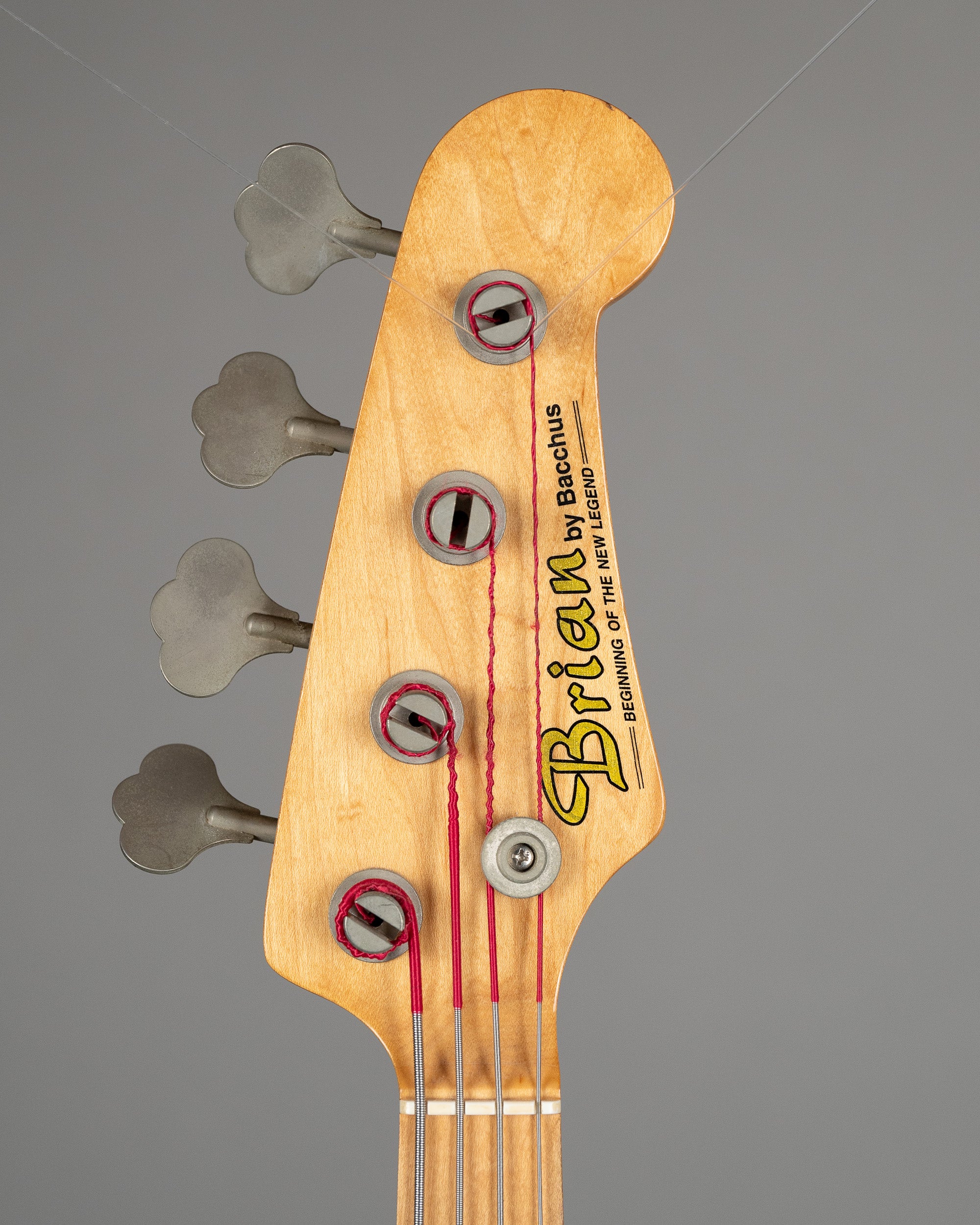 c1990 Brian by Bacchus Jazz Bass (Japan, Blue)