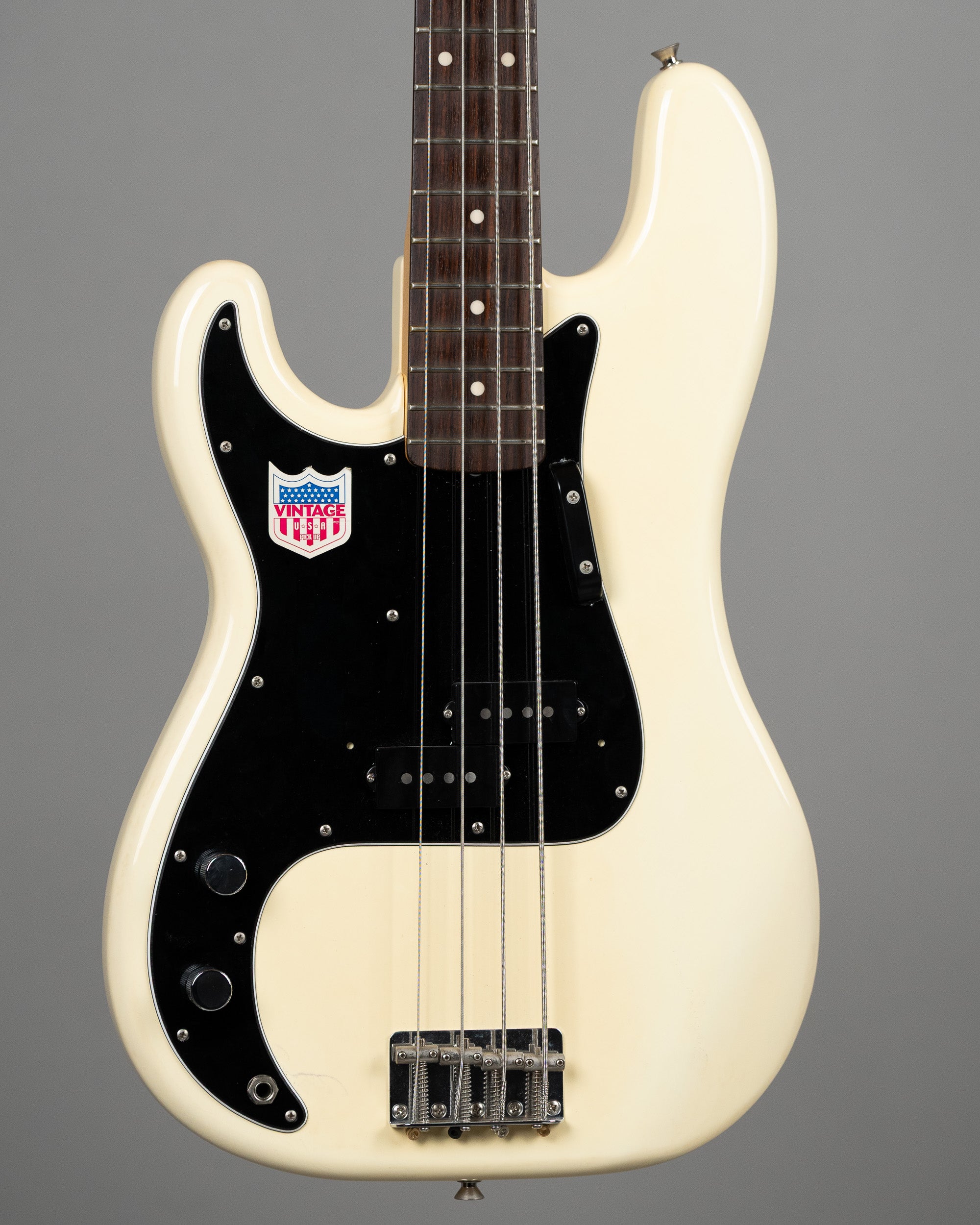 2000 Fender '72 RI Precision Bass (Japan, Left-Handed, Olympic White)