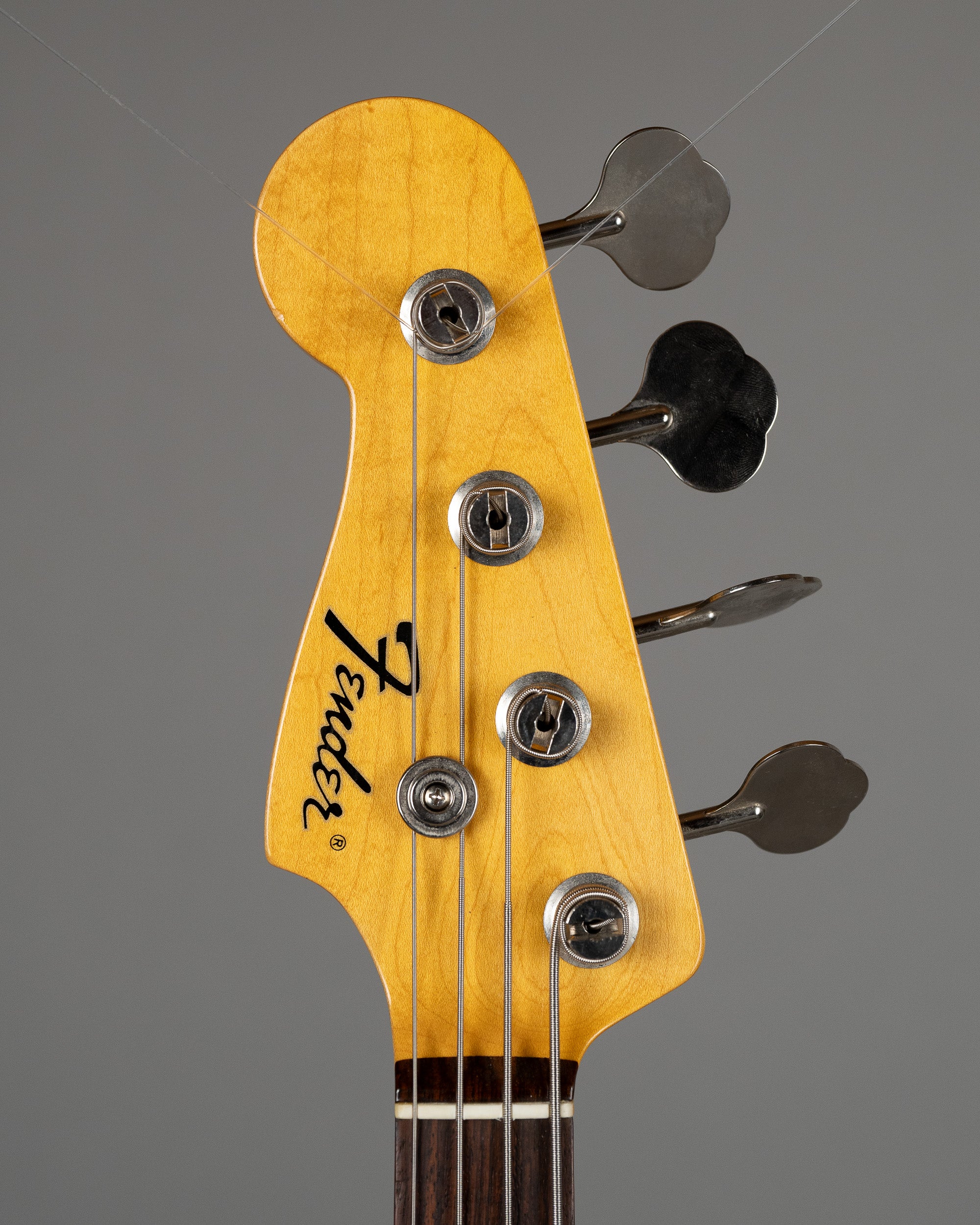 2000 Fender '72 RI Precision Bass (Japan, Left-Handed, Olympic White)