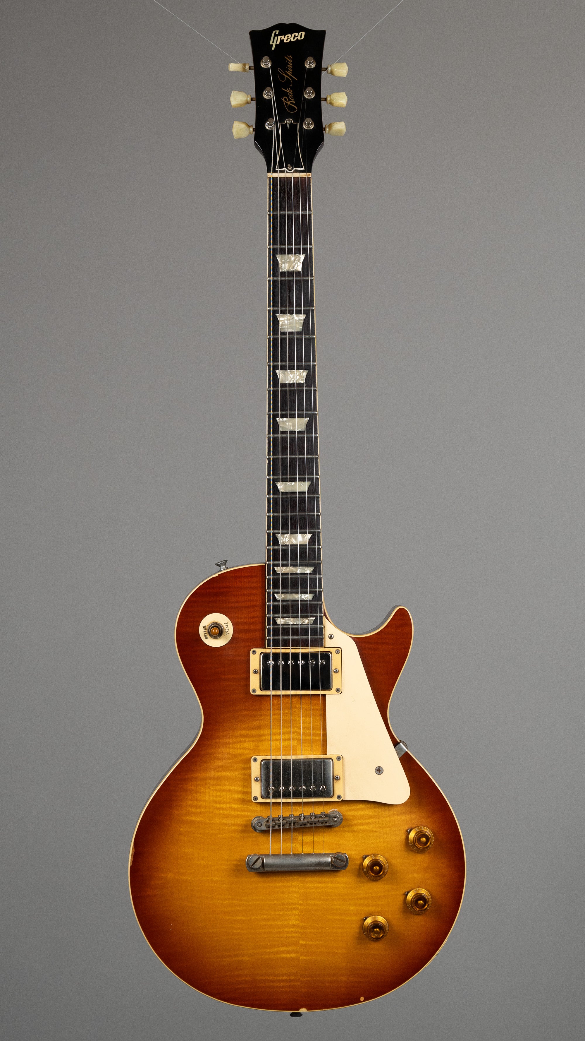 c1980s Greco Les Paul Rock Spirits (Japan, Cherry Sunburst)