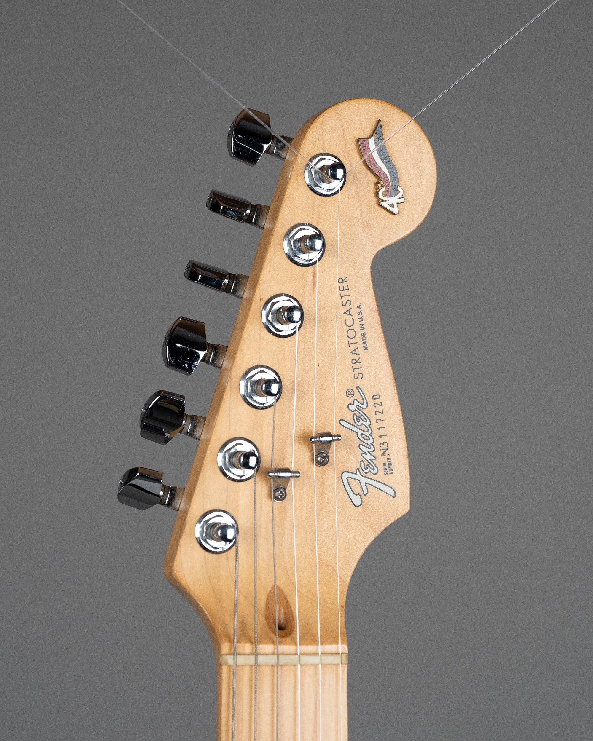 1994 Fender Stratocaster 40th Anniversary (USA, Midnight Blue, OHSC)
