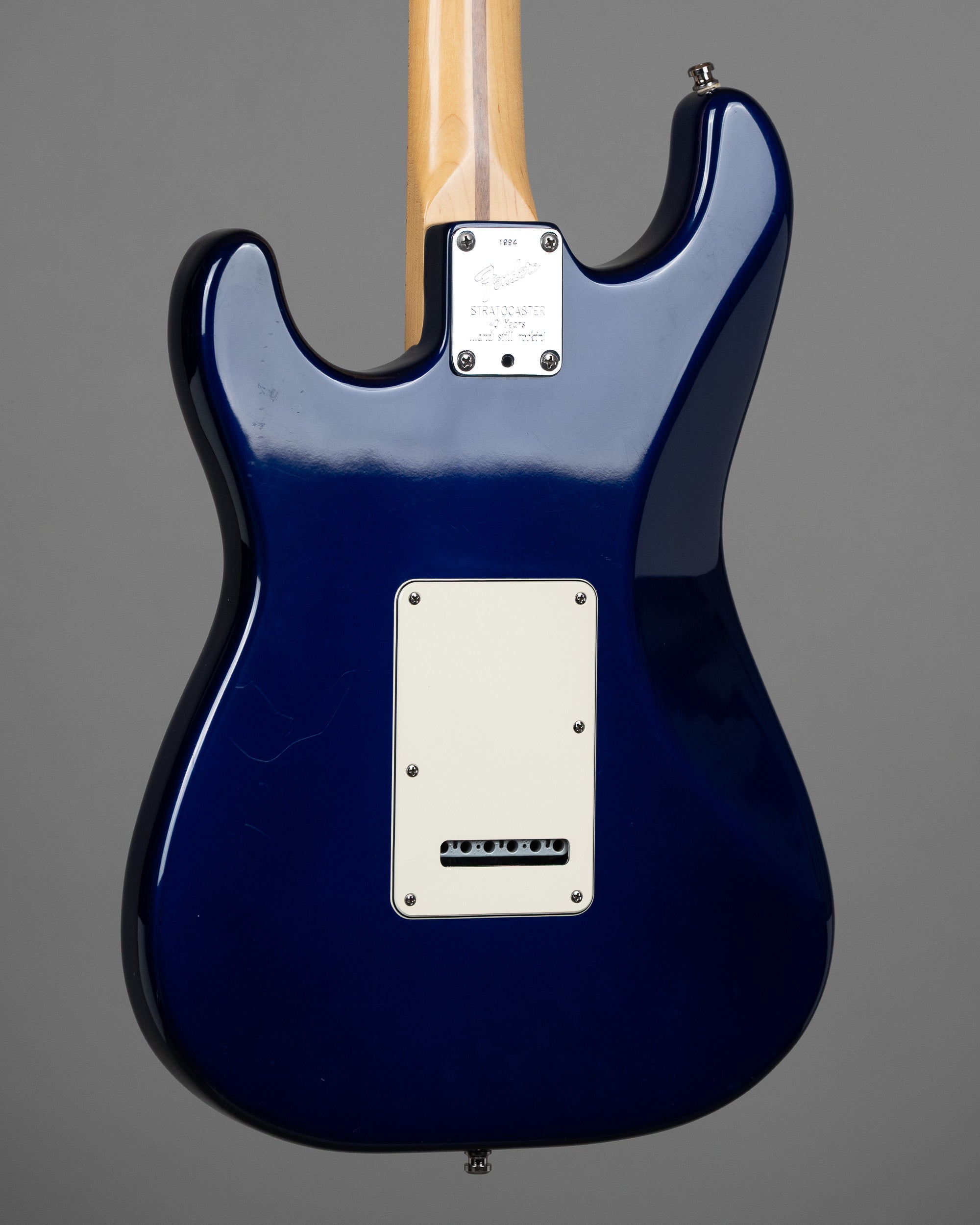1994 Fender Stratocaster 40th Anniversary (USA, Midnight Blue, OHSC)