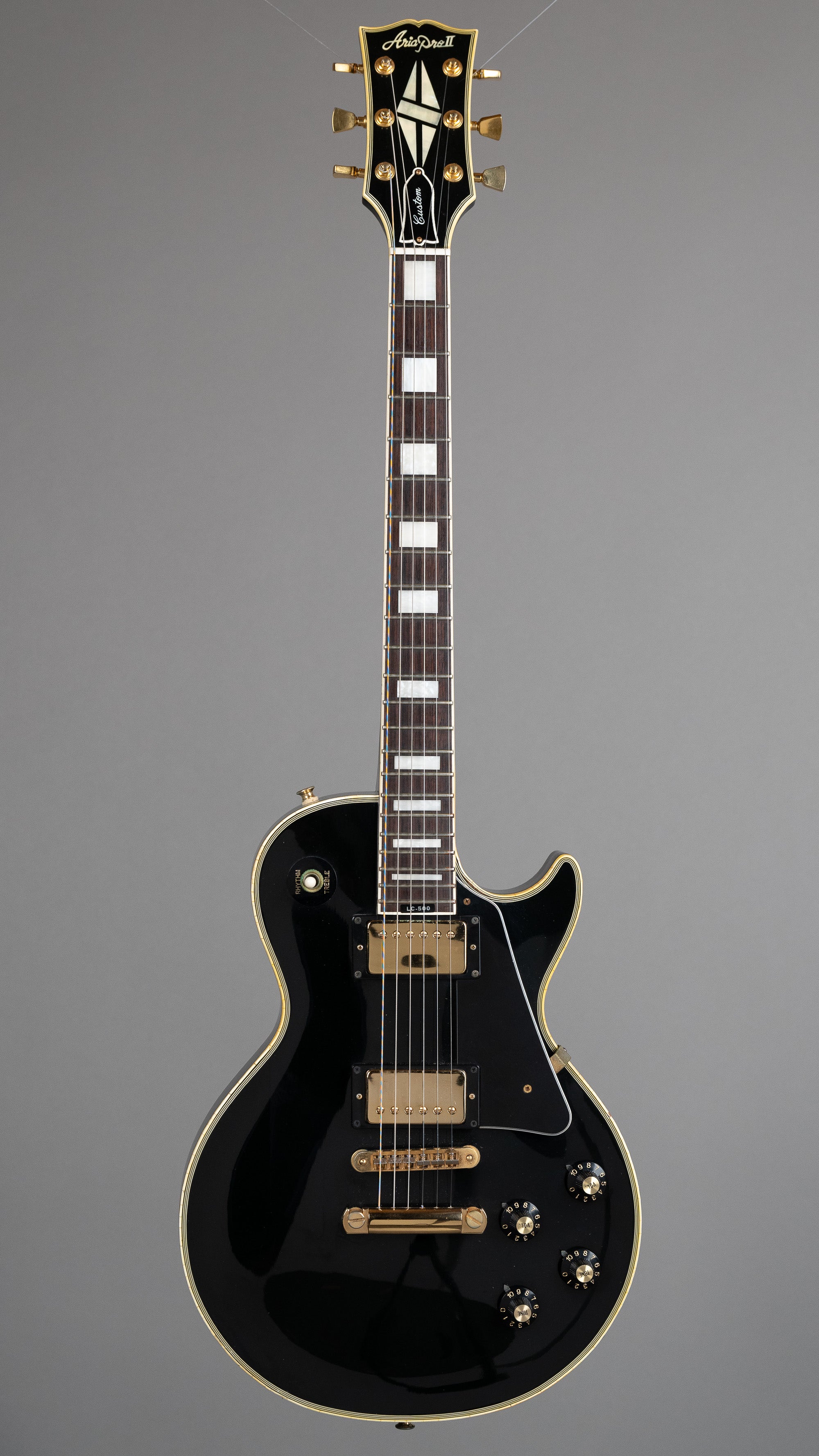 1980 Aria Pro II LC-500 (Japan, Black, HSC)
