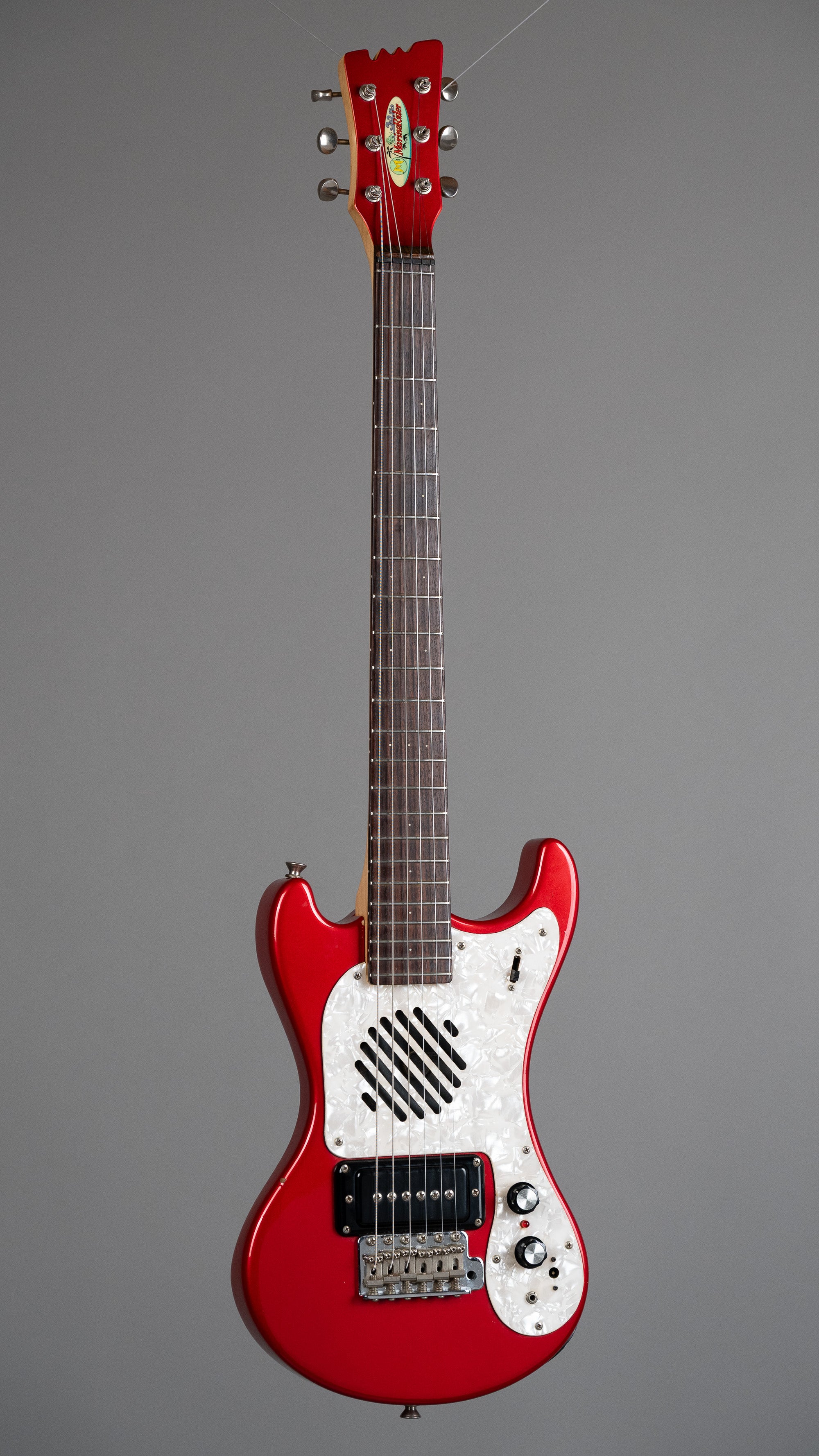 ☆極美品☆ ミニ  MOSLITE  GUITAR Mosrite] VS-5 California Ventures Model Blue Solid Body