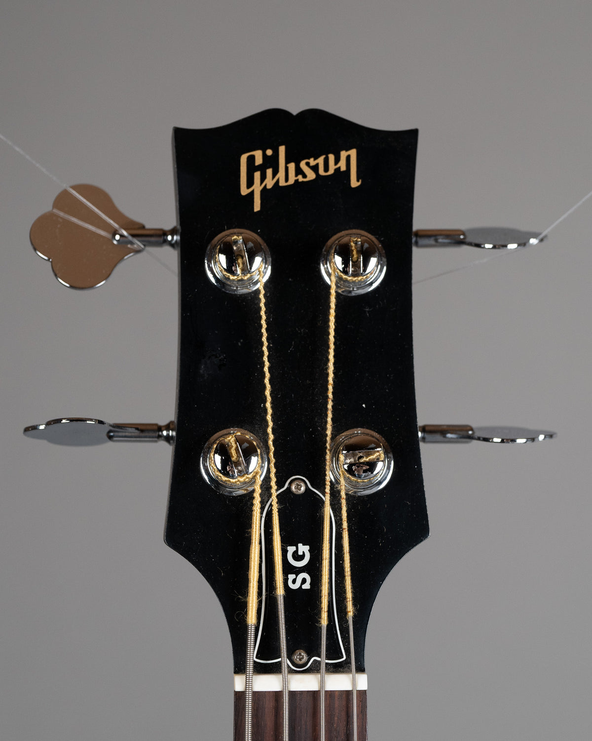 2008 Gibson Faded SG Bass (USA, Worn Ebony, OHSC)