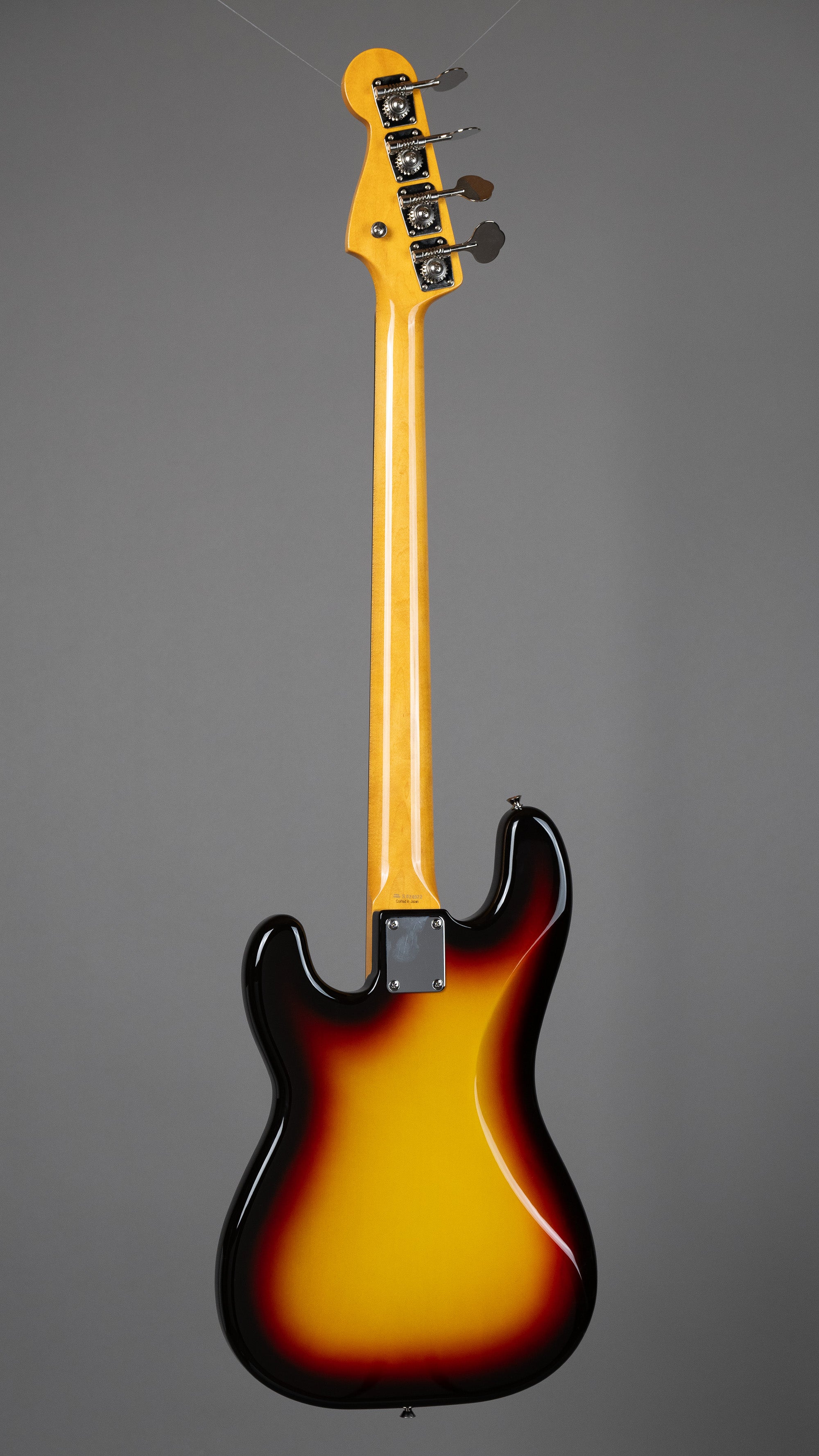 2007 Fender PB-62FL Precision Fretless Bass (Japan, Sunburst, Fender HC)