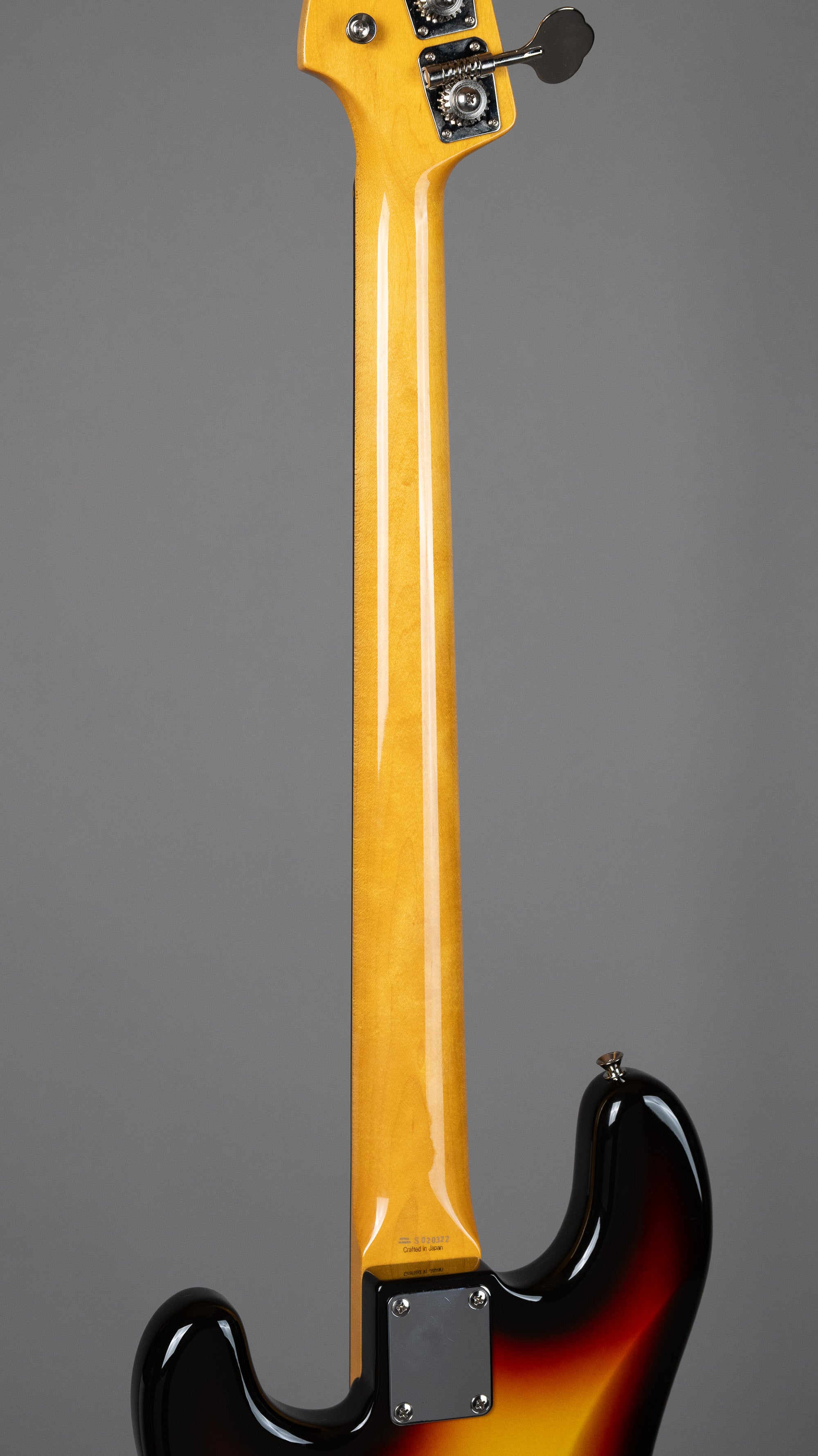 2007 Fender PB-62FL Precision Fretless Bass (Japan, Sunburst, Fender HC)