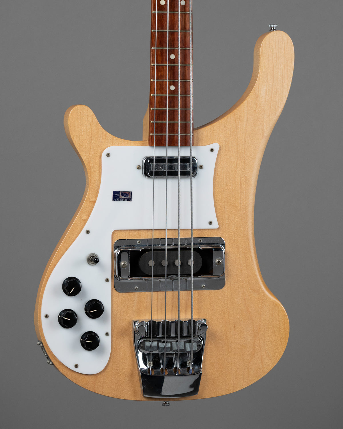 2004 Rickenbacker 4001 Bass Left Handed (USA, Mapleglo, OHSC)