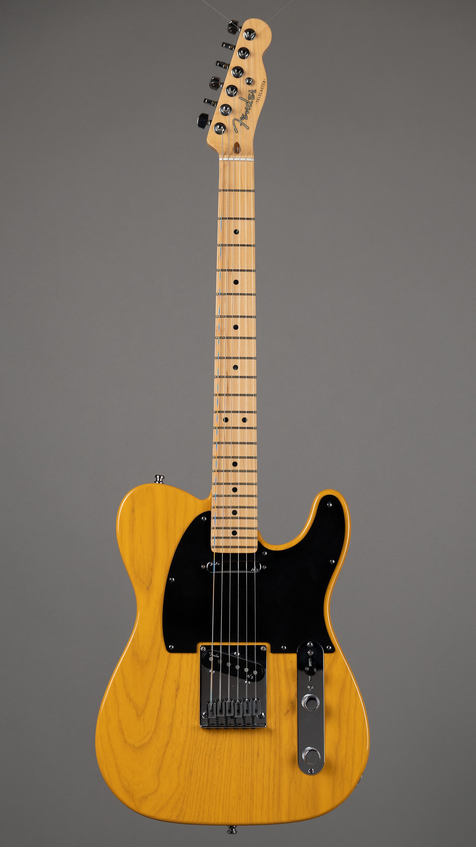 2010 Fender Deluxe Ash Telecaster (USA, Butterscotch Blonde, OHSC)