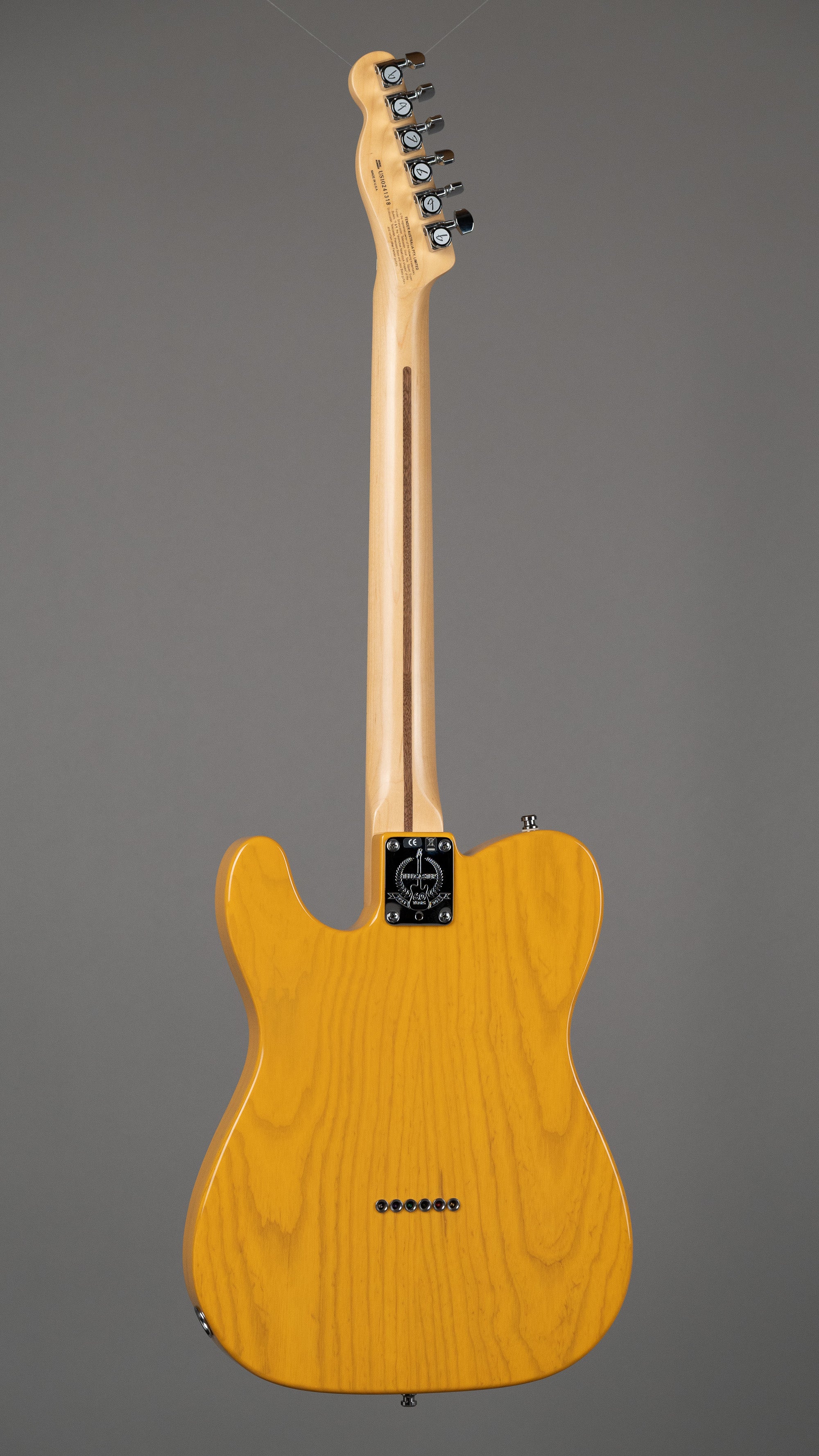2010 Fender Deluxe Ash Telecaster (USA, Butterscotch Blonde, OHSC)