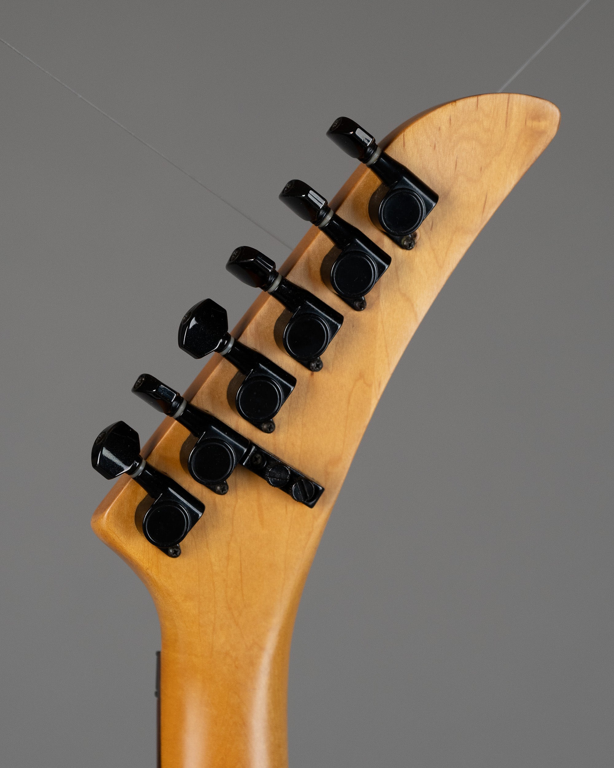 c2000s Kramer Vanguard  (Korea, Red Lucite, Epiphone Case)