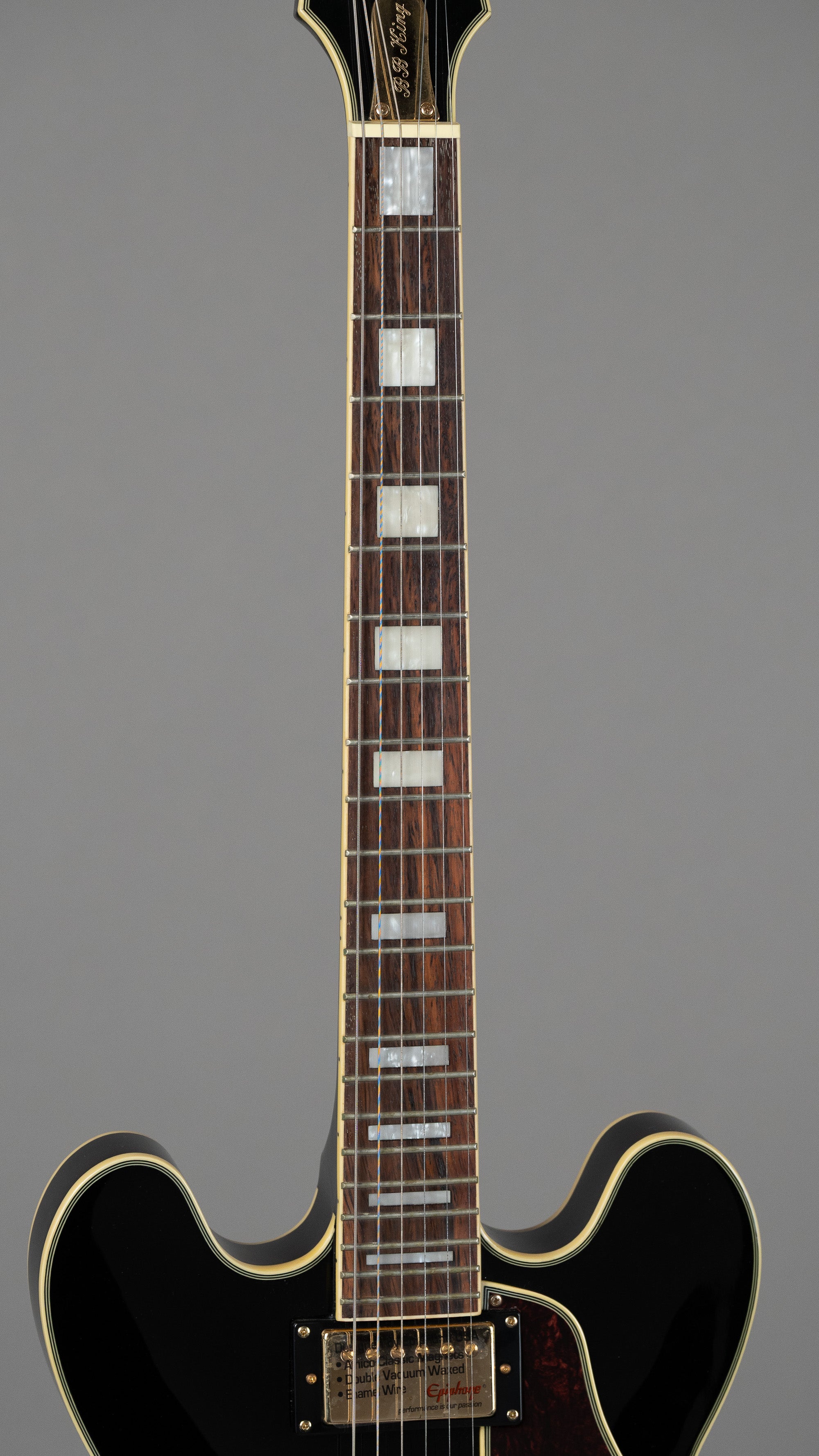 2010 Epiphone B.B. King Lucille (China, Black, OHSC)