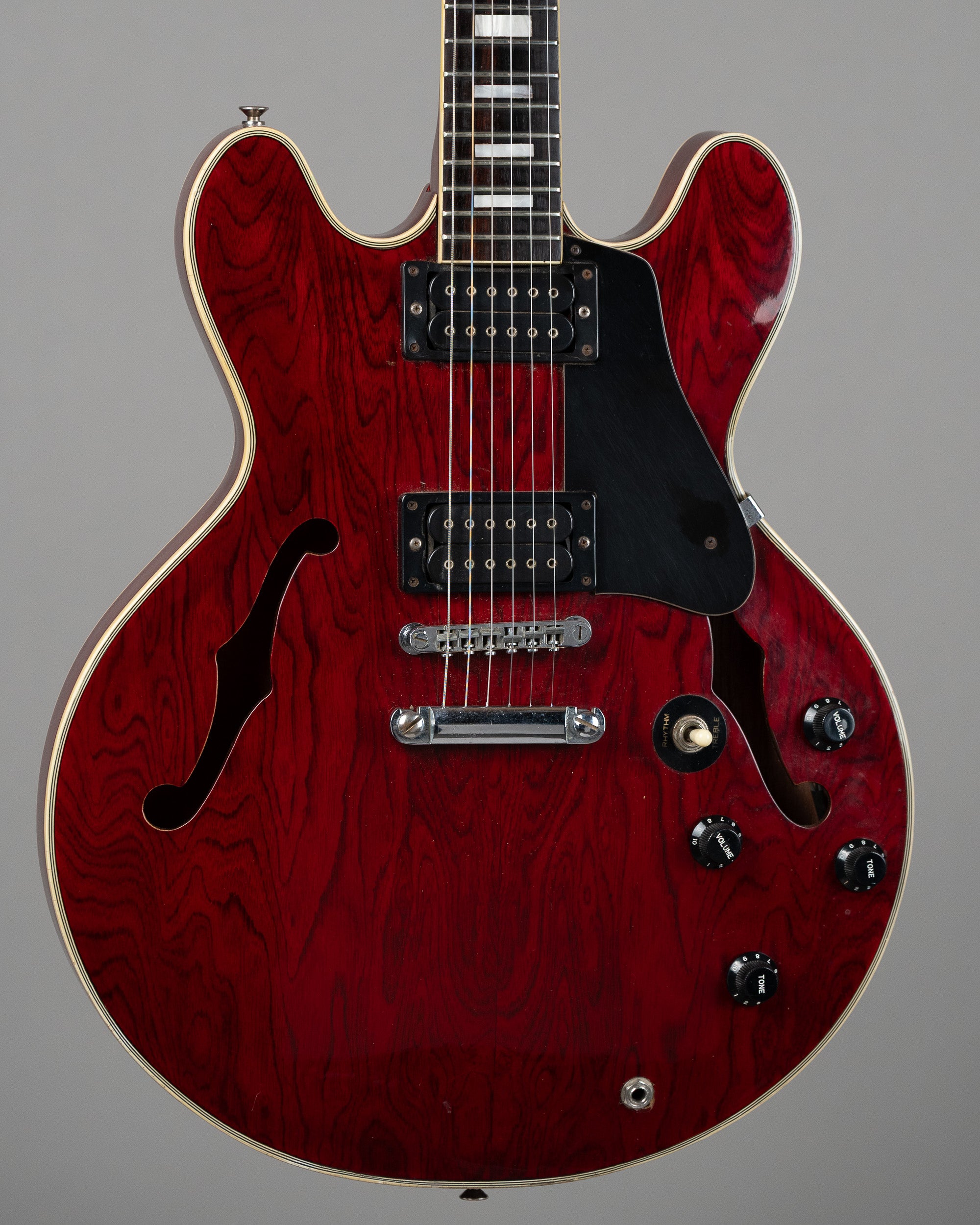 c1980s Onyx ES-335 Style (Korea, Cherry Red)