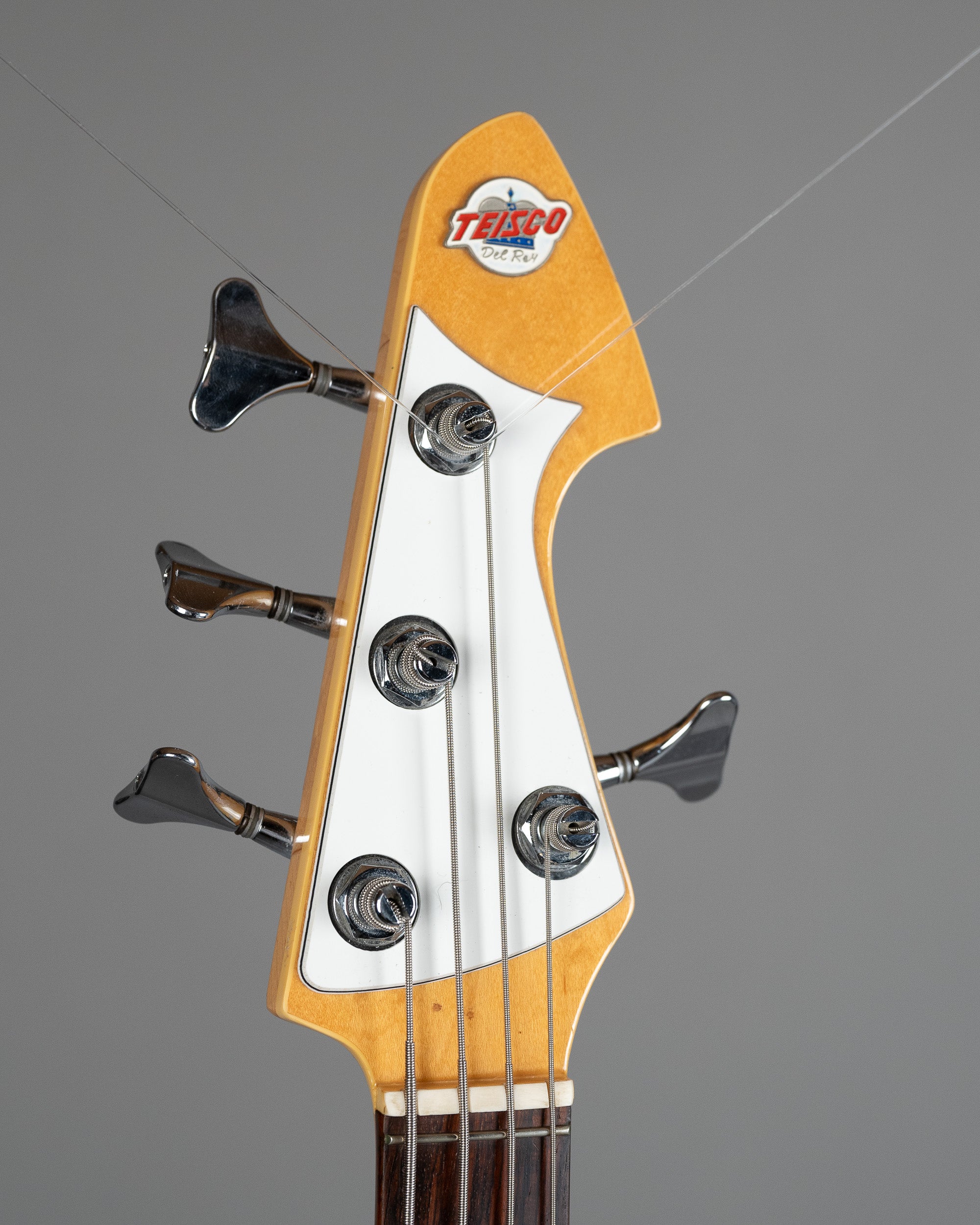 c1990s Teisco Spectrum 5 Reissue Bass (Japan, Metallic Blue)
