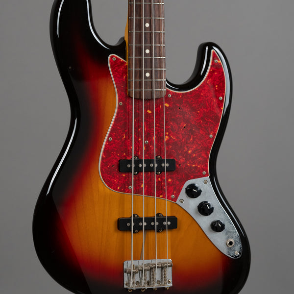 c1999-2002 Fender JB-62 Jazz Bass (Japan, Sunburst)