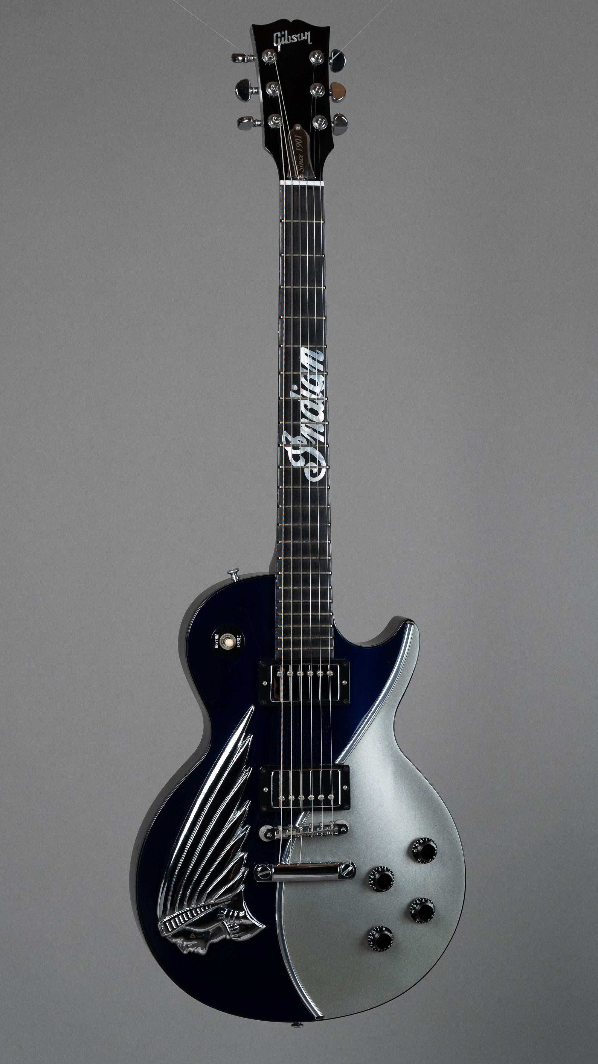 c2002 Gibson Custom Shop 'Indian Motorcycles' Les Paul (USA, Blue, OHSC)
