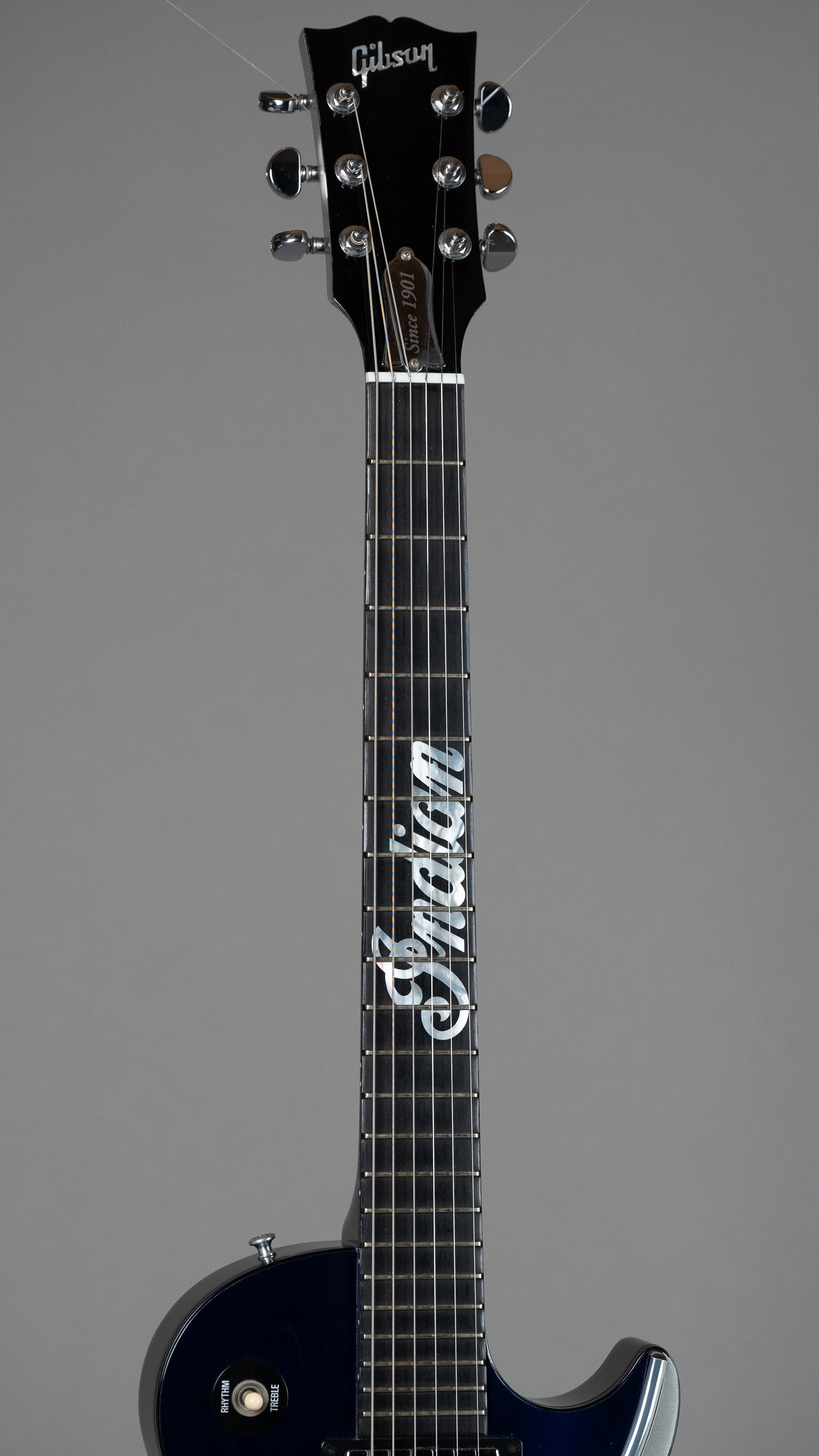 c2002 Gibson Custom Shop 'Indian Motorcycles' Les Paul (USA, Blue, OHSC)