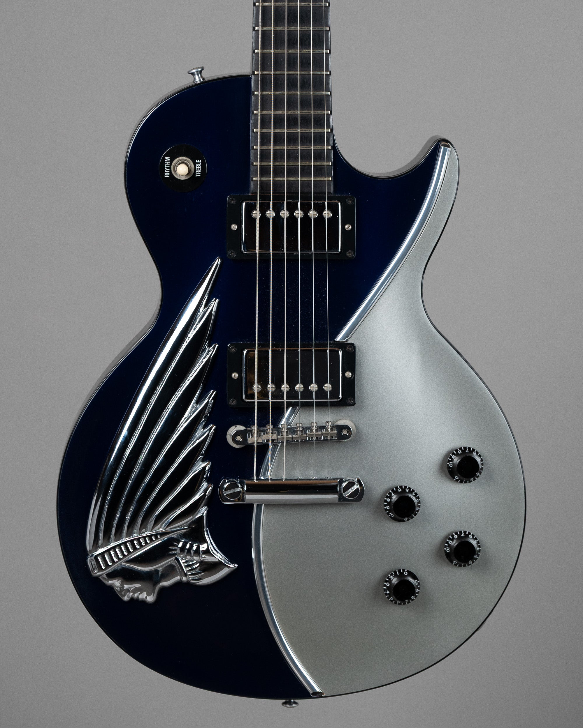 c2002 Gibson Custom Shop 'Indian Motorcycles' Les Paul (USA, Blue, OHSC)