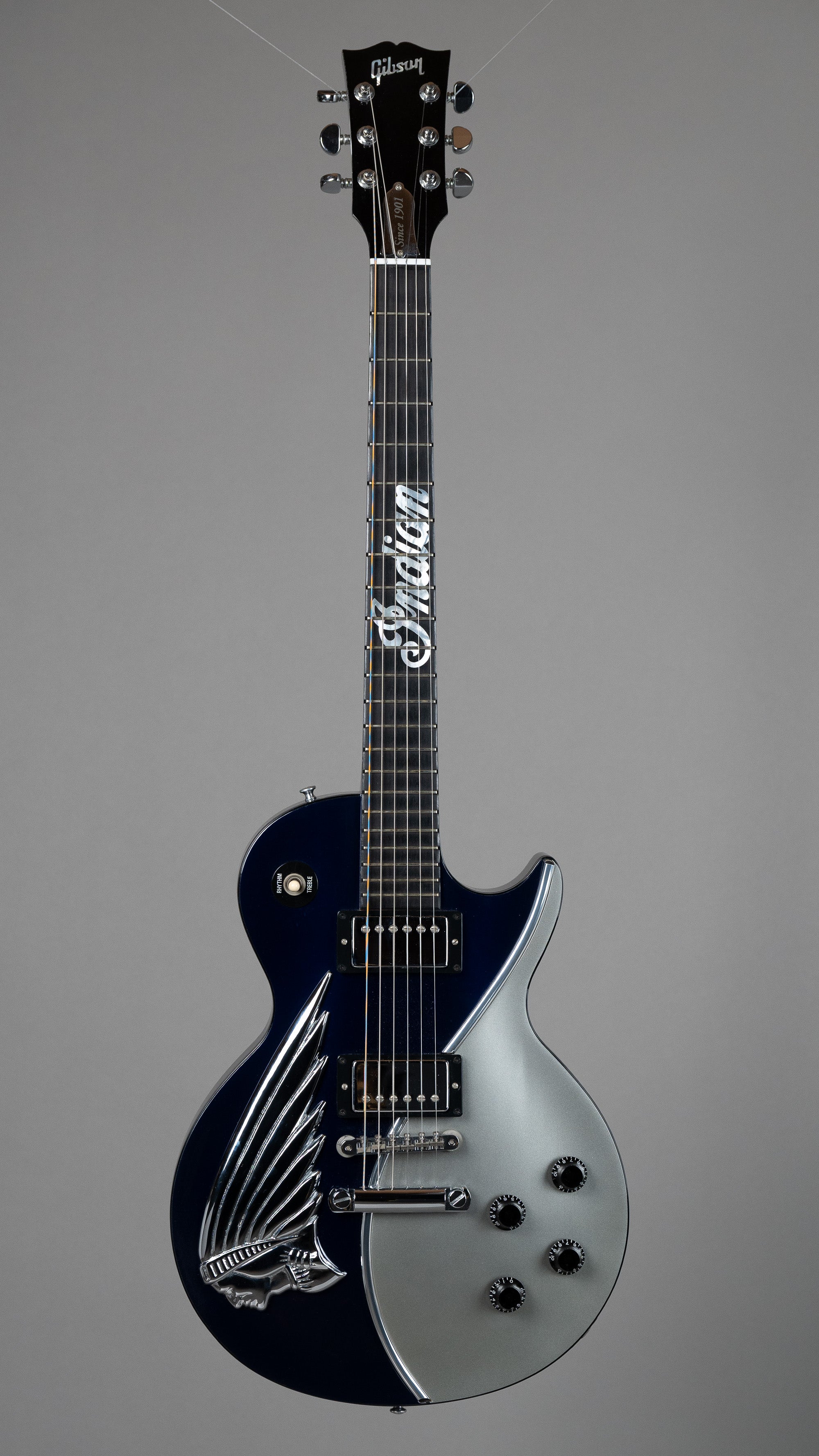c2002 Gibson Custom Shop 'Indian Motorcycles' Les Paul (USA, Blue, OHSC)