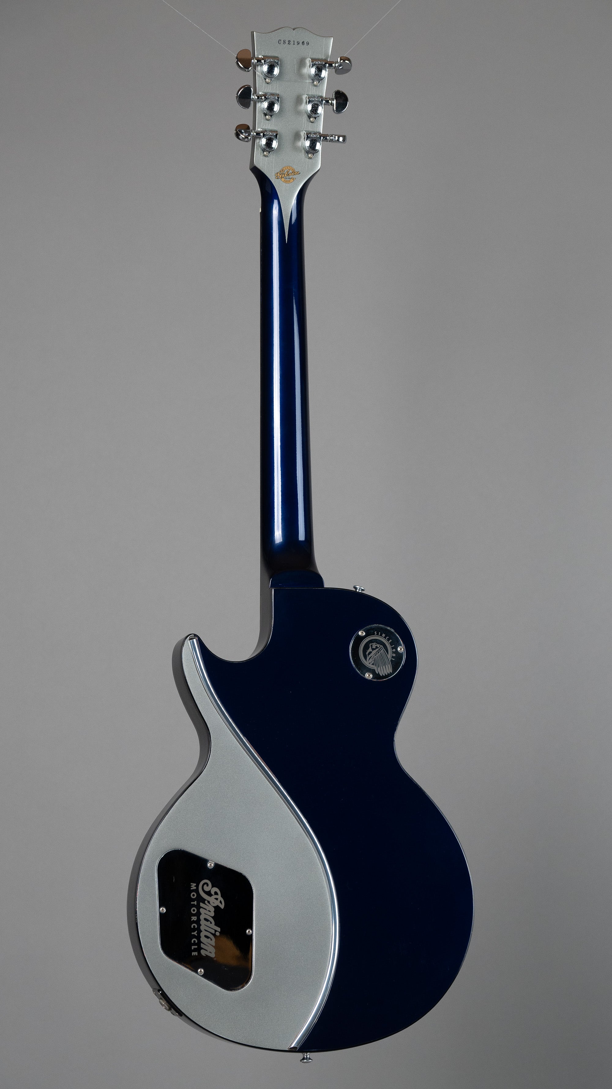 c2002 Gibson Custom Shop 'Indian Motorcycles' Les Paul (USA, Blue, OHSC)