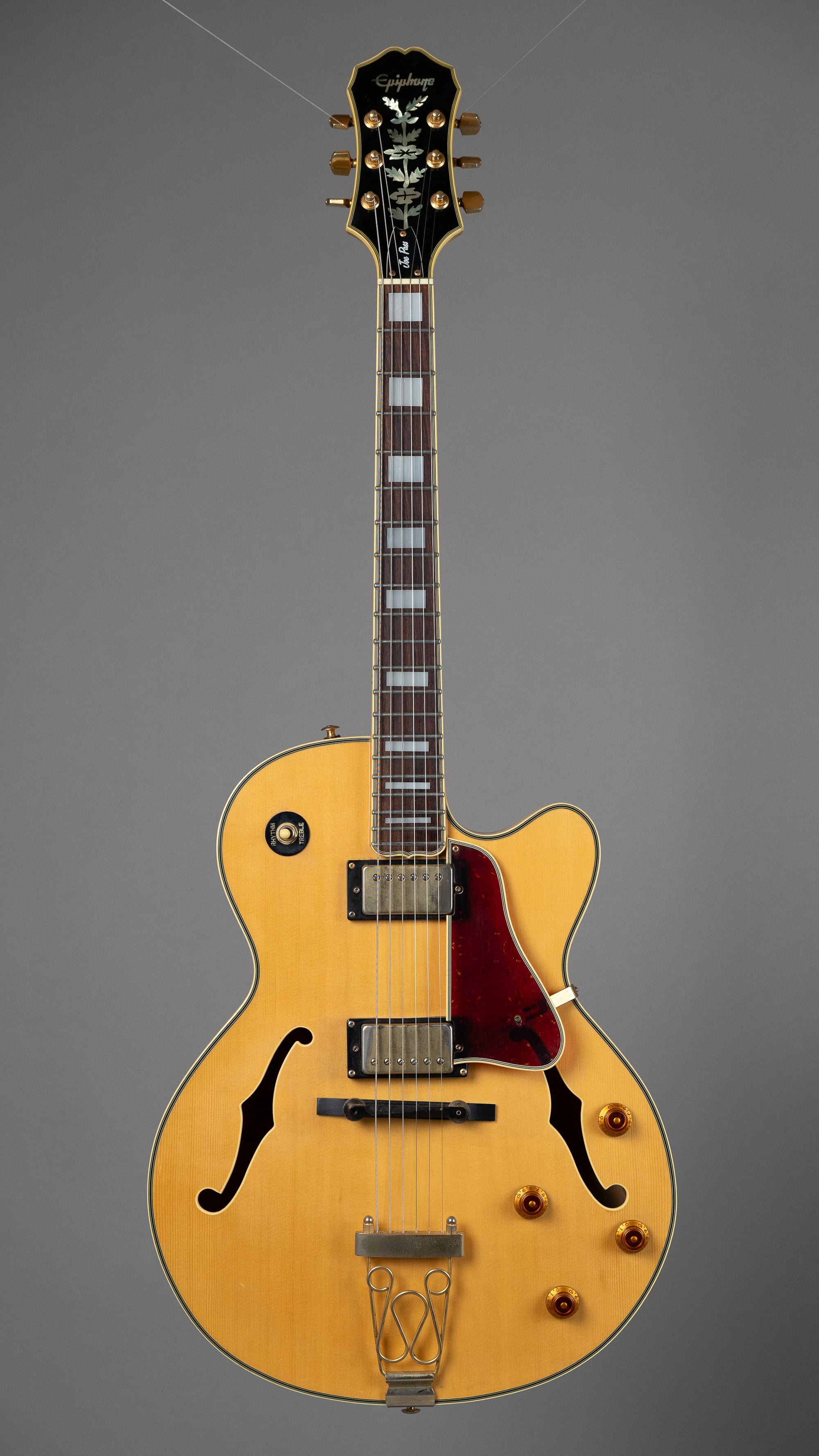 1996 Epiphone Joe Pass Emperor II (Natural Gloss, Korea, HSC)
