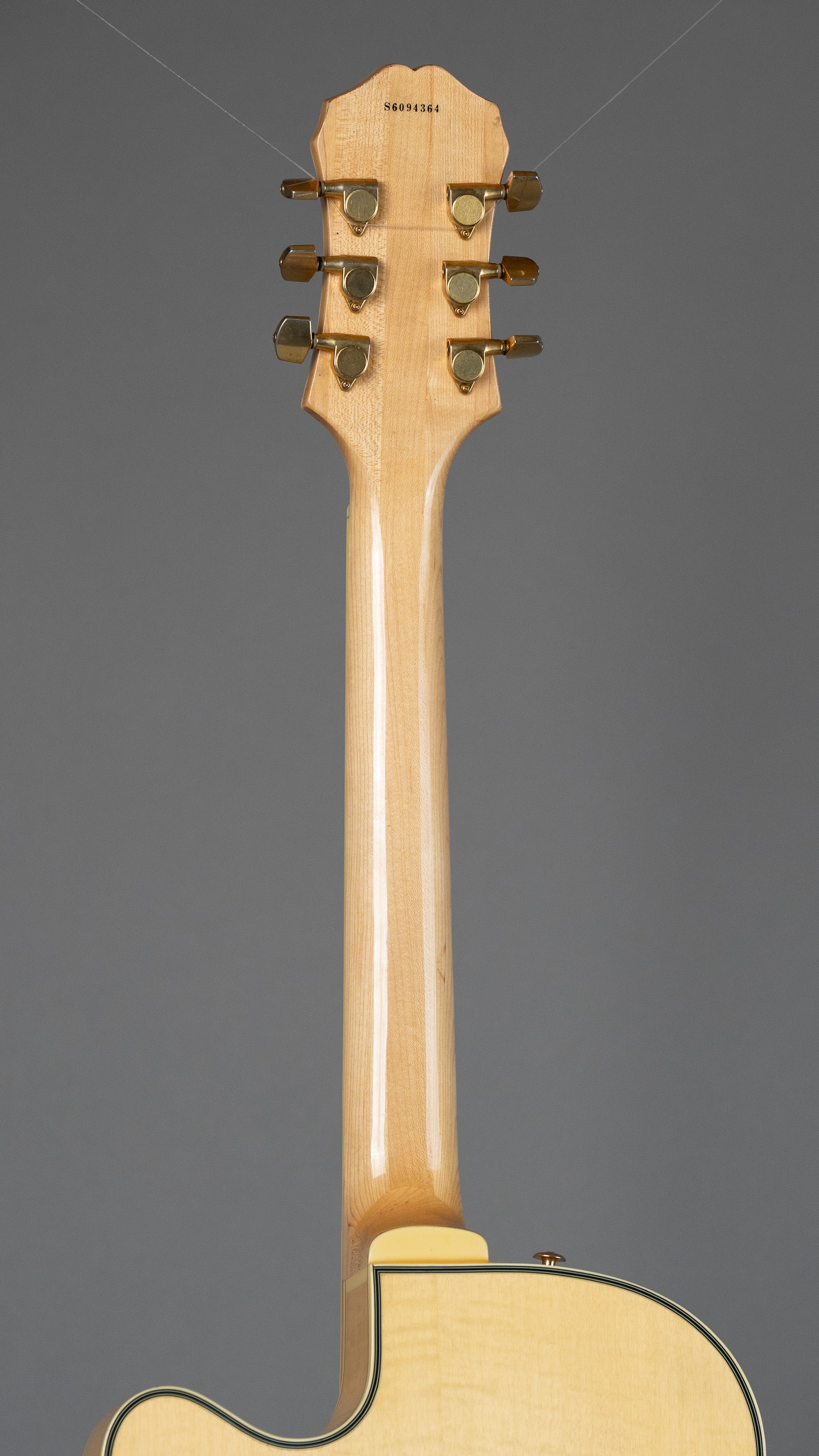 1996 Epiphone Joe Pass Emperor II (Natural Gloss, Korea, HSC)