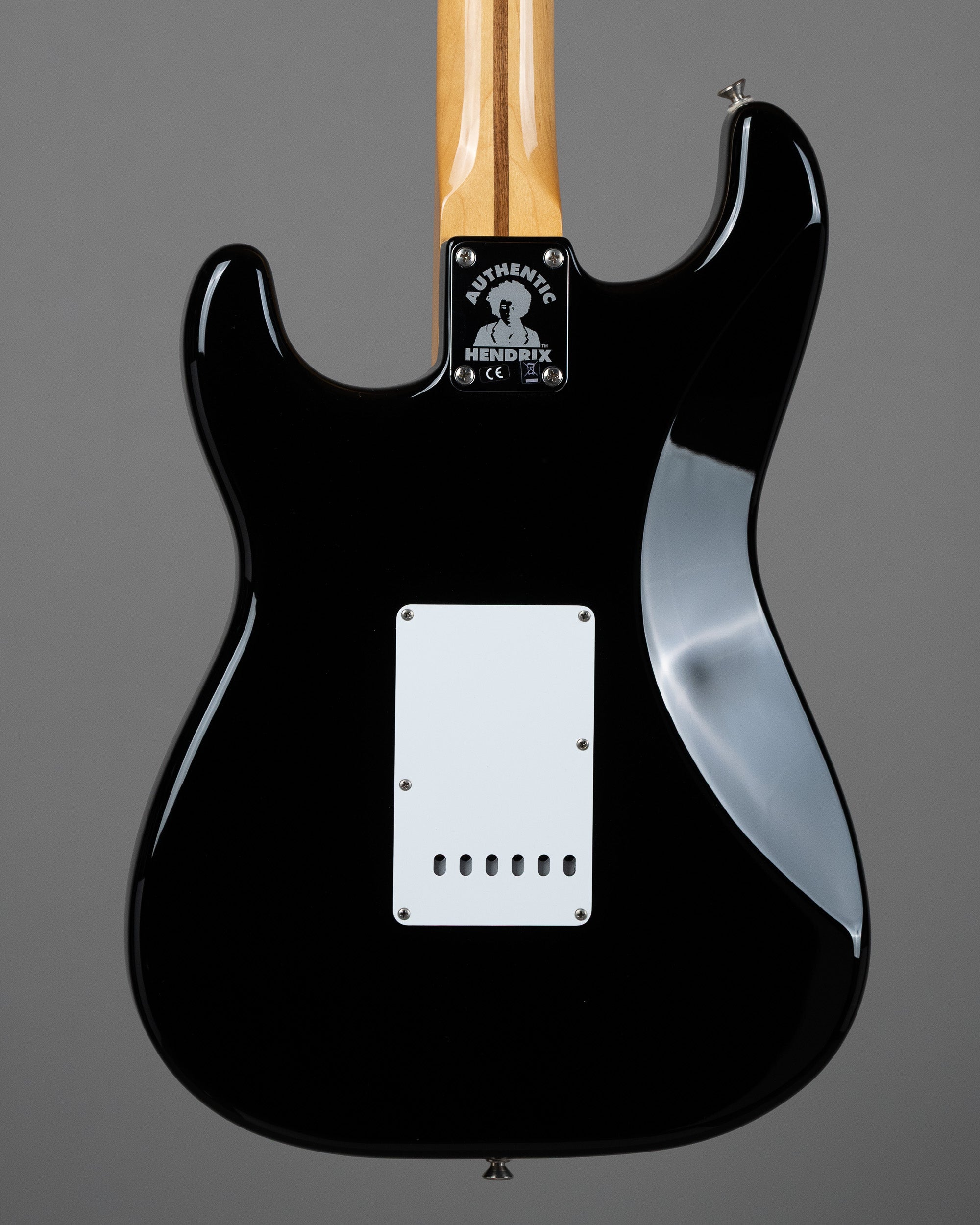 2016 Fender Jimi Hendrix Stratocaster (Mexico, Black, HSC)