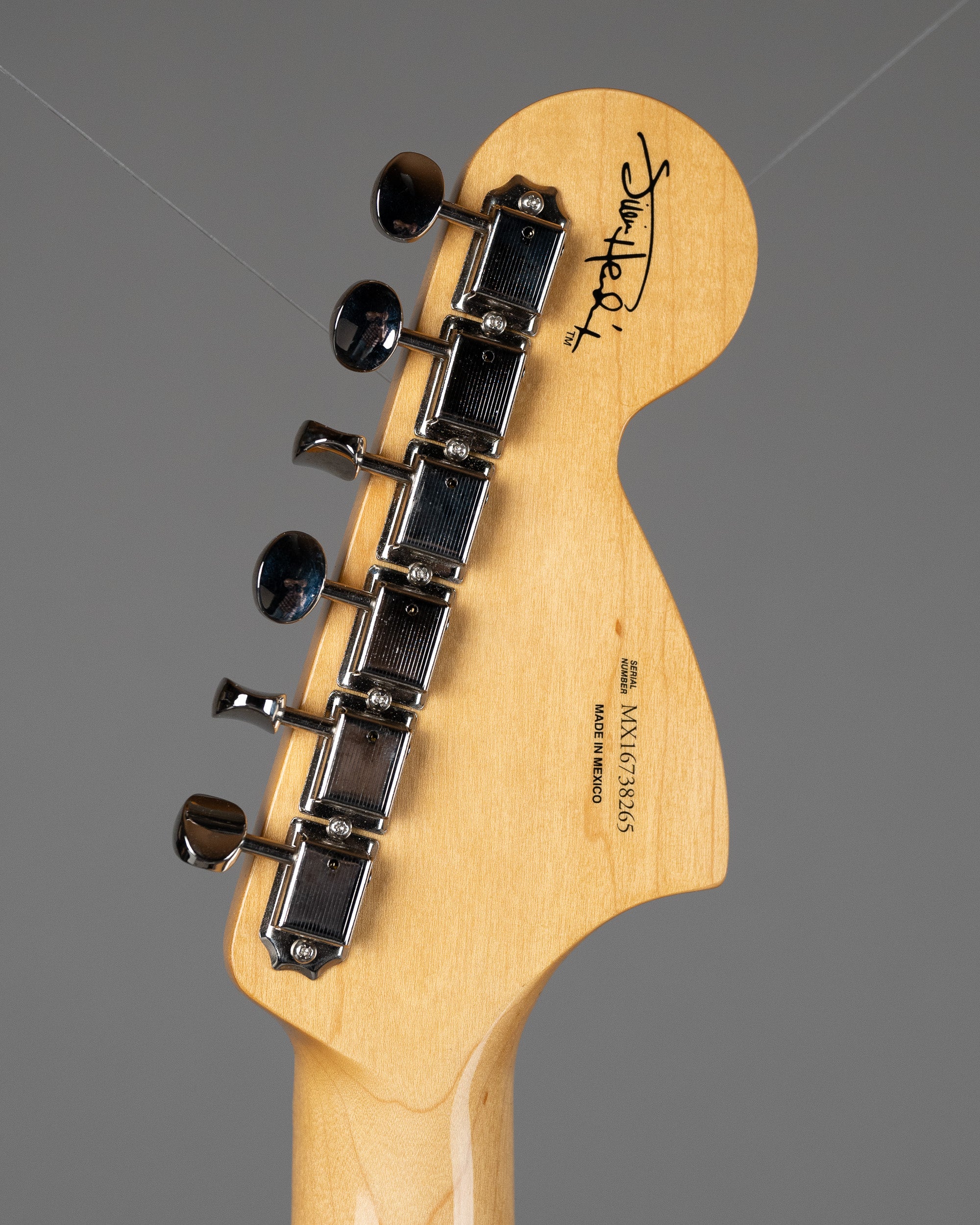 2016 Fender Jimi Hendrix Stratocaster (Mexico, Black, HSC)