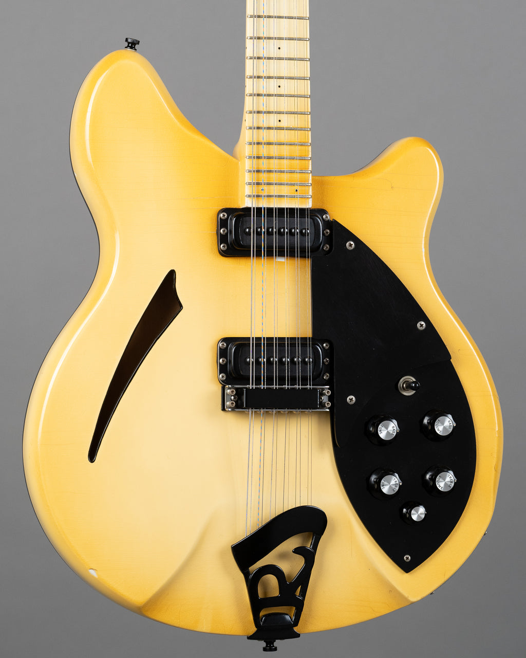 1987 Rickenbacker 360/12 'Tuxedo' No. 5 of 30 (USA, White, OHSC)