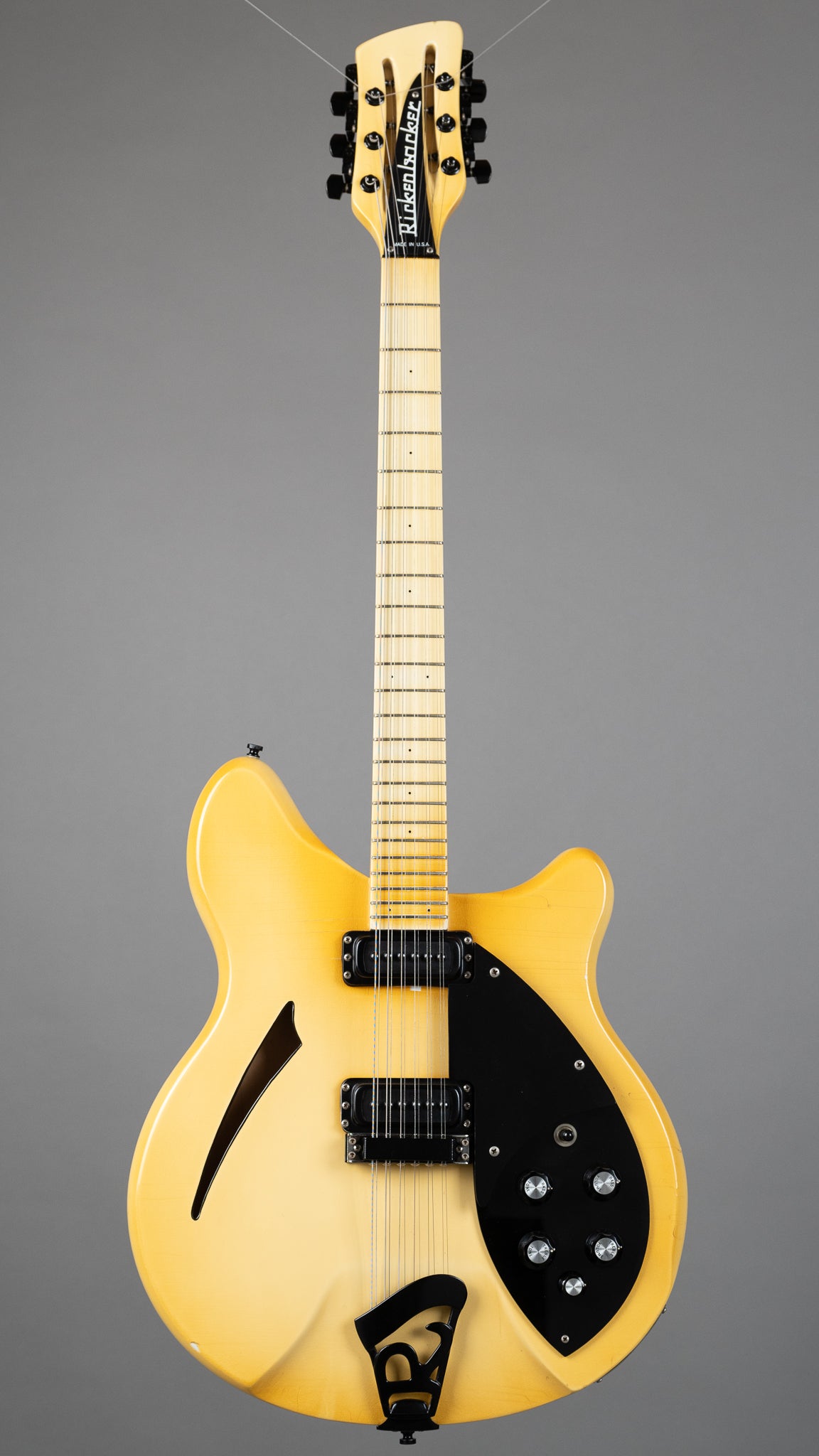 1987 Rickenbacker 360/12 'Tuxedo' No. 5 of 30 (USA, White, OHSC)