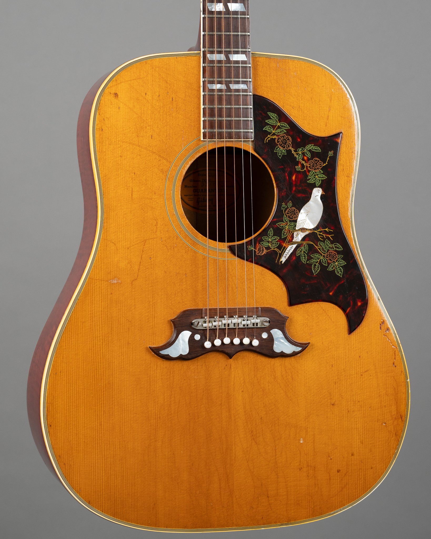 c1965 Gibson Dove (USA, Wide Nut, Natural, TKL HSC)