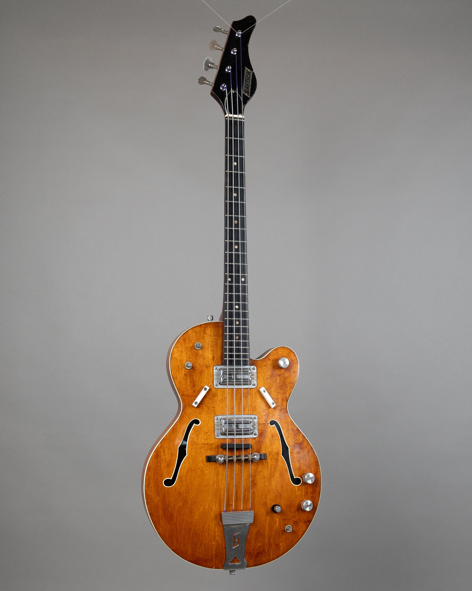 1967 Gretsch 6073 "Monkee Bass" (USA, Brown Stain, OHSC)