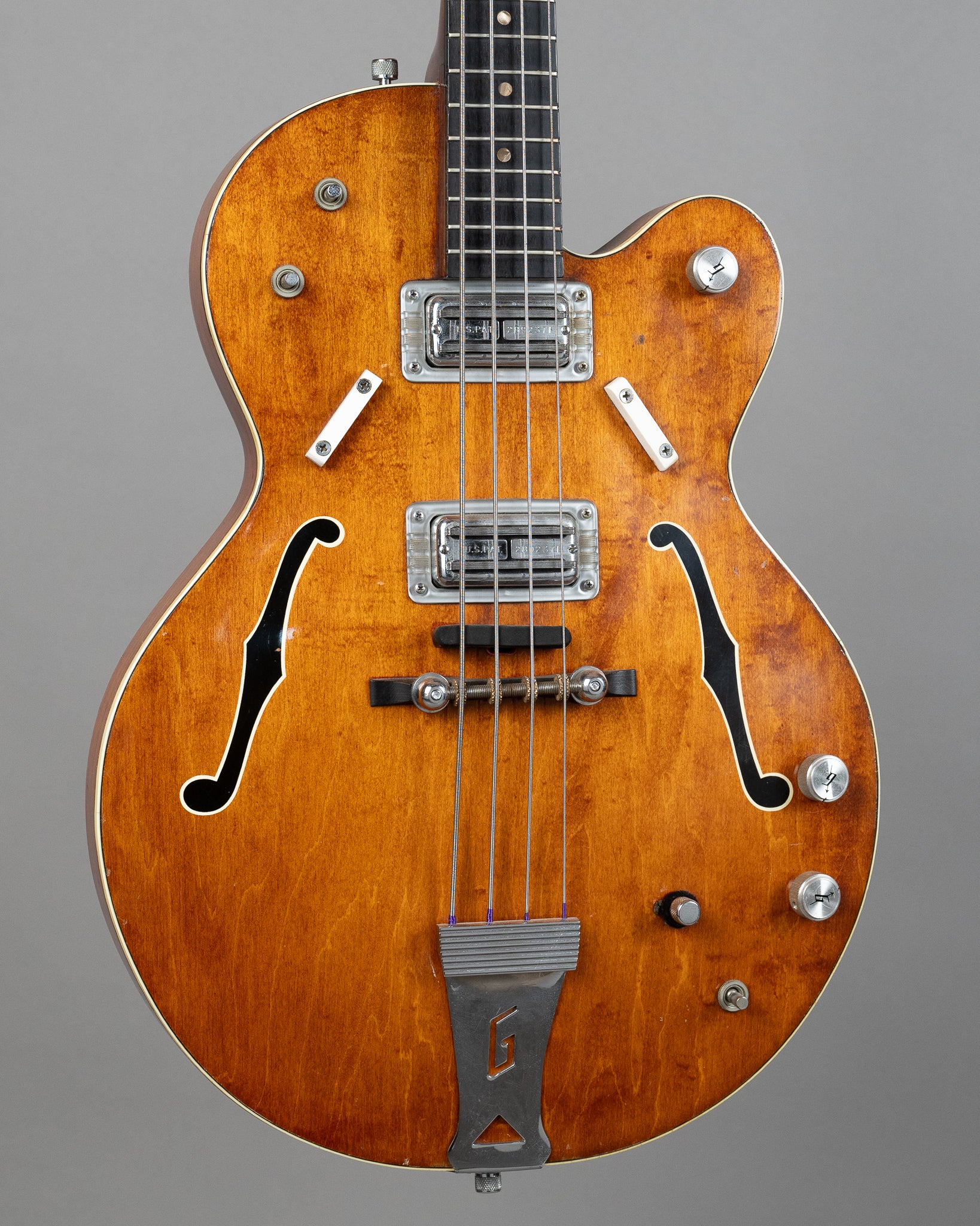 1967 Gretsch 6073 "Monkee Bass" (USA, Brown Stain, OHSC)