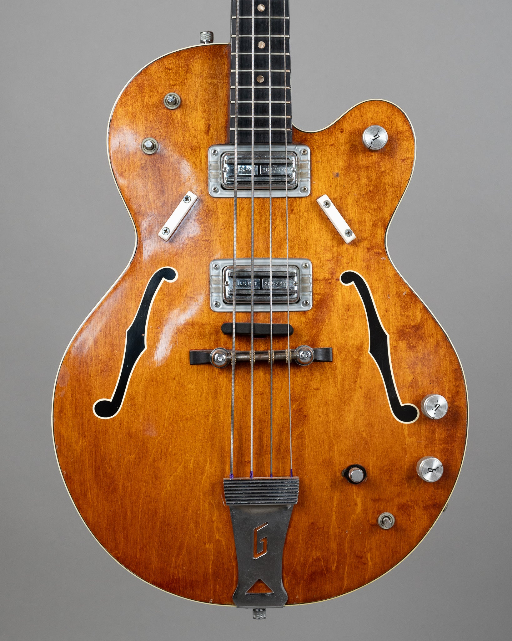 1967 Gretsch 6073 "Monkee Bass" (USA, Brown Stain, OHSC)