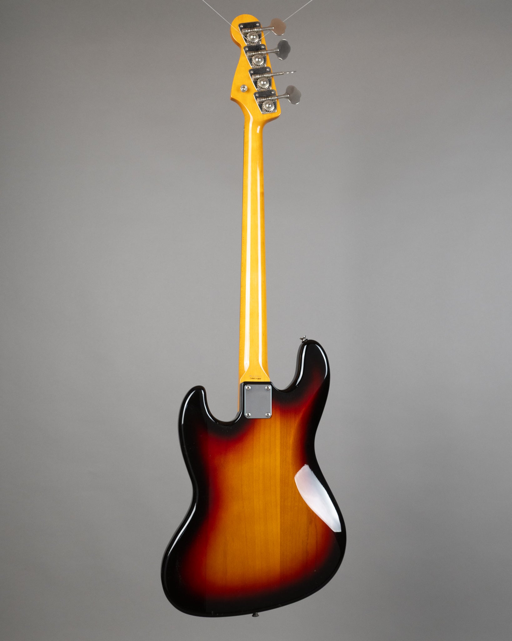 c2002 Fender JB62 Jazz Bass (Japan, Sunburst, Custom Shop Pickups)