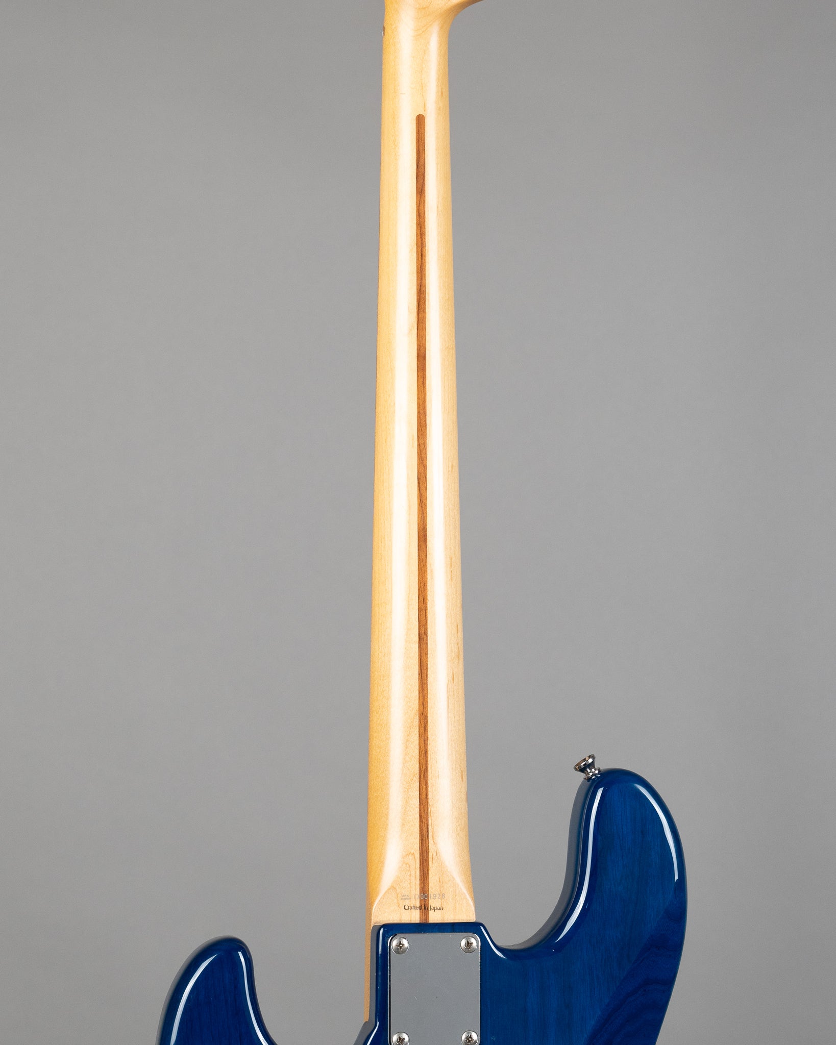 c1997 Fender JB62 Jazz Bass (Japan, Transparent Blue)