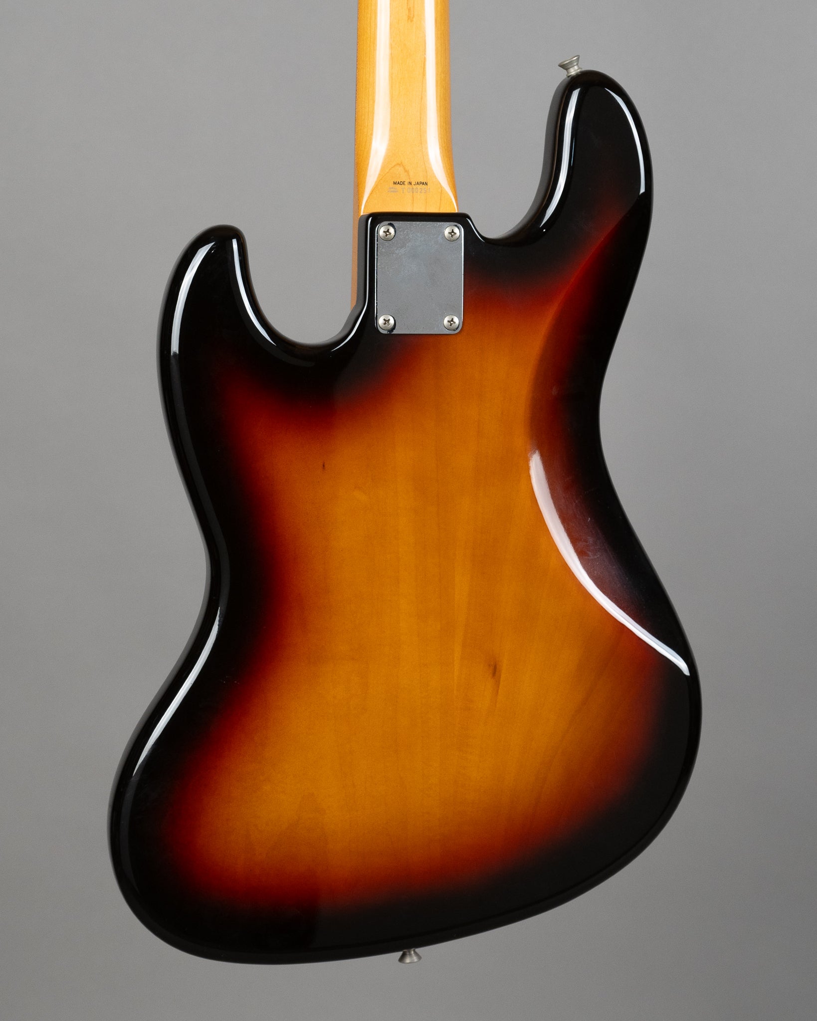 c1994 Fender JB-62FL Unlined Fretless Jazz Bass (Japan, Sunburst)