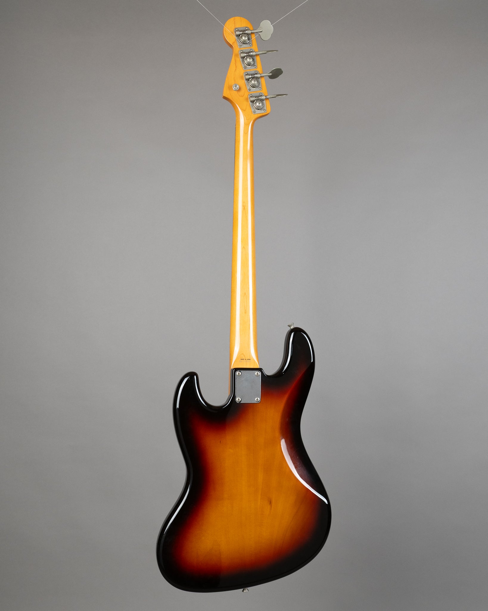 c1994 Fender JB-62FL Unlined Fretless Jazz Bass (Japan, Sunburst)