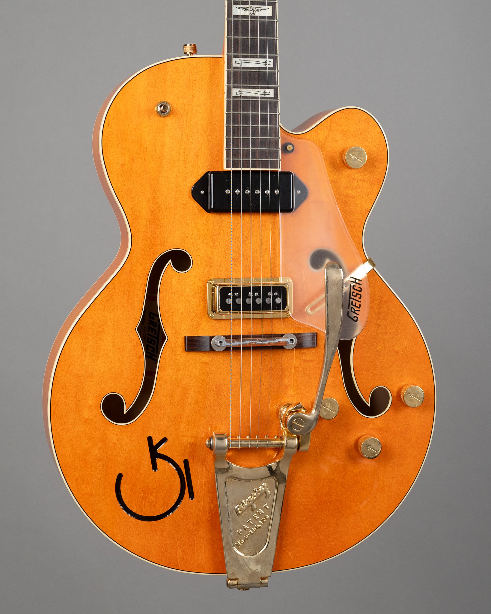 2022 Gretsch Eddie Cochran G6120EC (Japan, Orange Stain, OHSC)