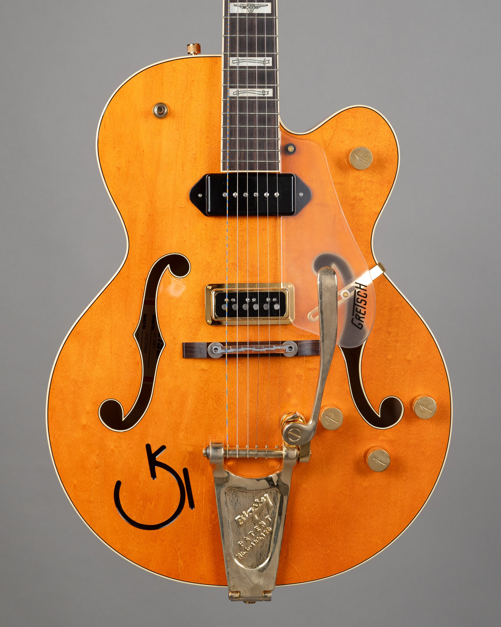 2022 Gretsch Eddie Cochran G6120EC (Japan, Orange Stain, OHSC)