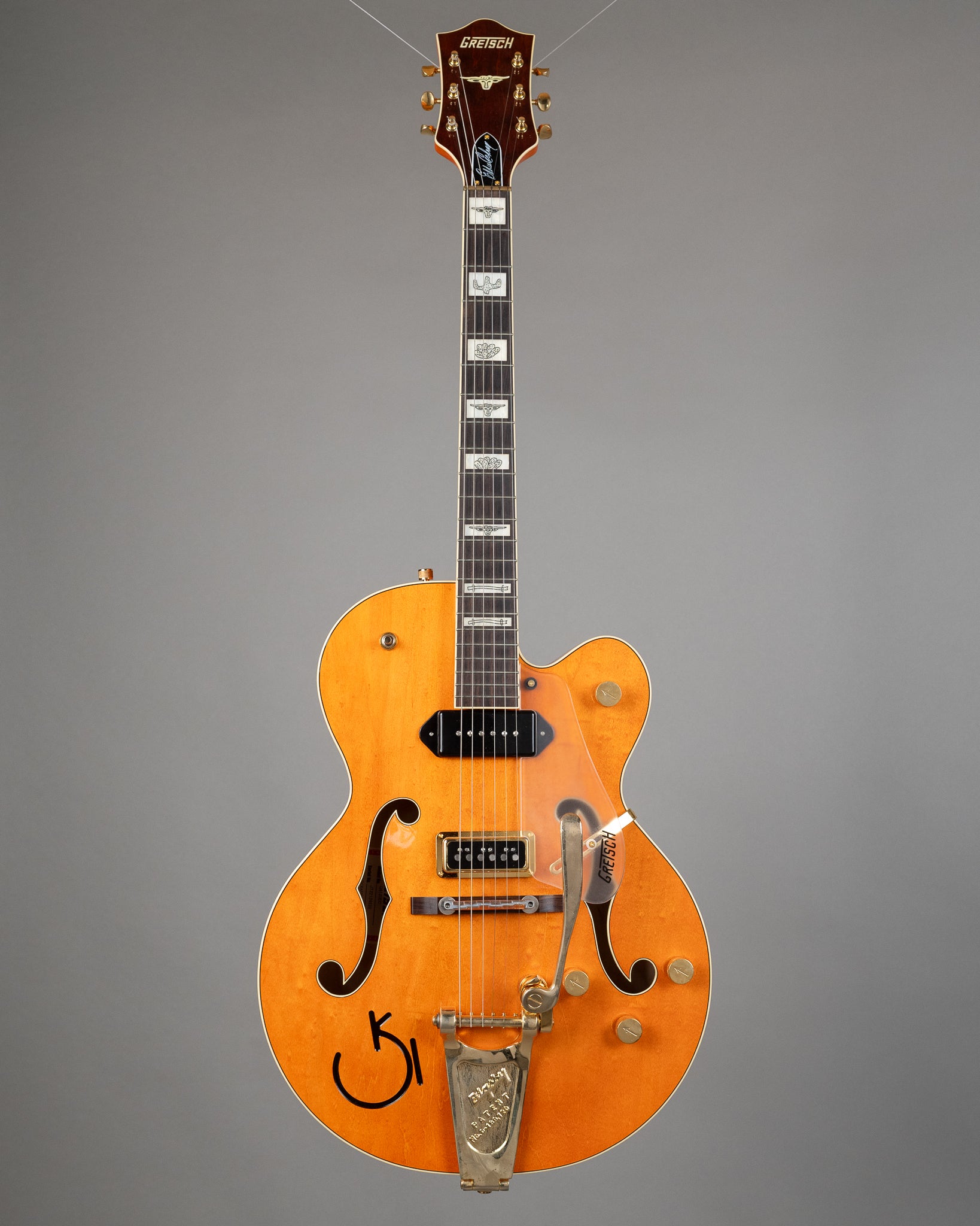 2022 Gretsch Eddie Cochran G6120EC (Japan, Orange Stain, OHSC)