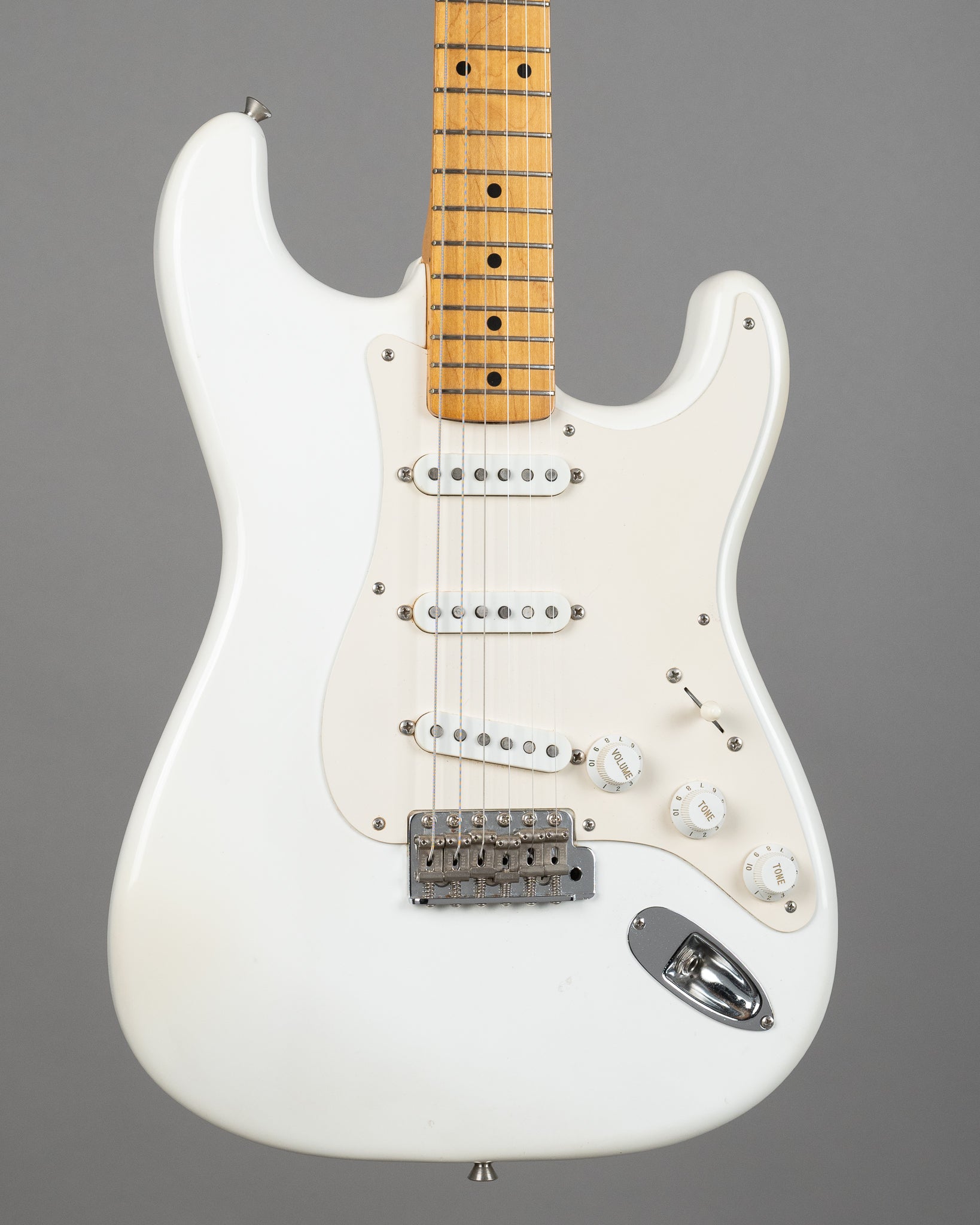 c1989 Fender ST57 Stratocaster (Japan, Olympic White)